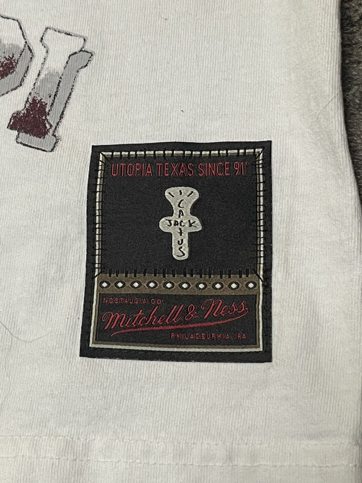 Mitchell & Ness × Travis Scott NEW Travis Scott x Mitchell & Ness Miss. State T-Shirt Size US M / EU 48-50 / 2 - 3 Thumbnail