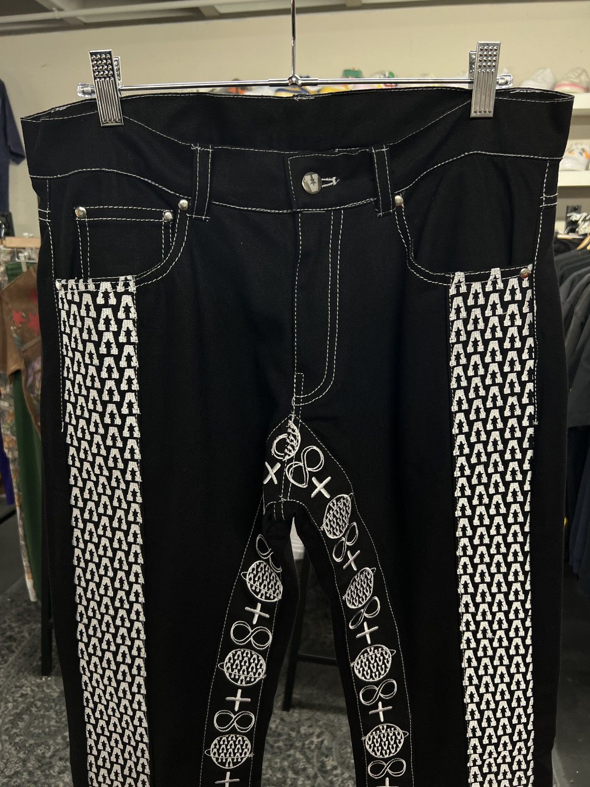 Other Planetatium Pleated Trousers (Blk) Size US 30 / EU 46 - 2 Thumbnail