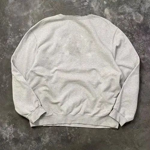 VIBE Grey retro palm eye pattern round neck sweatshirt y2k Size US L / EU 52-54 / 3 - 2 Thumbnail