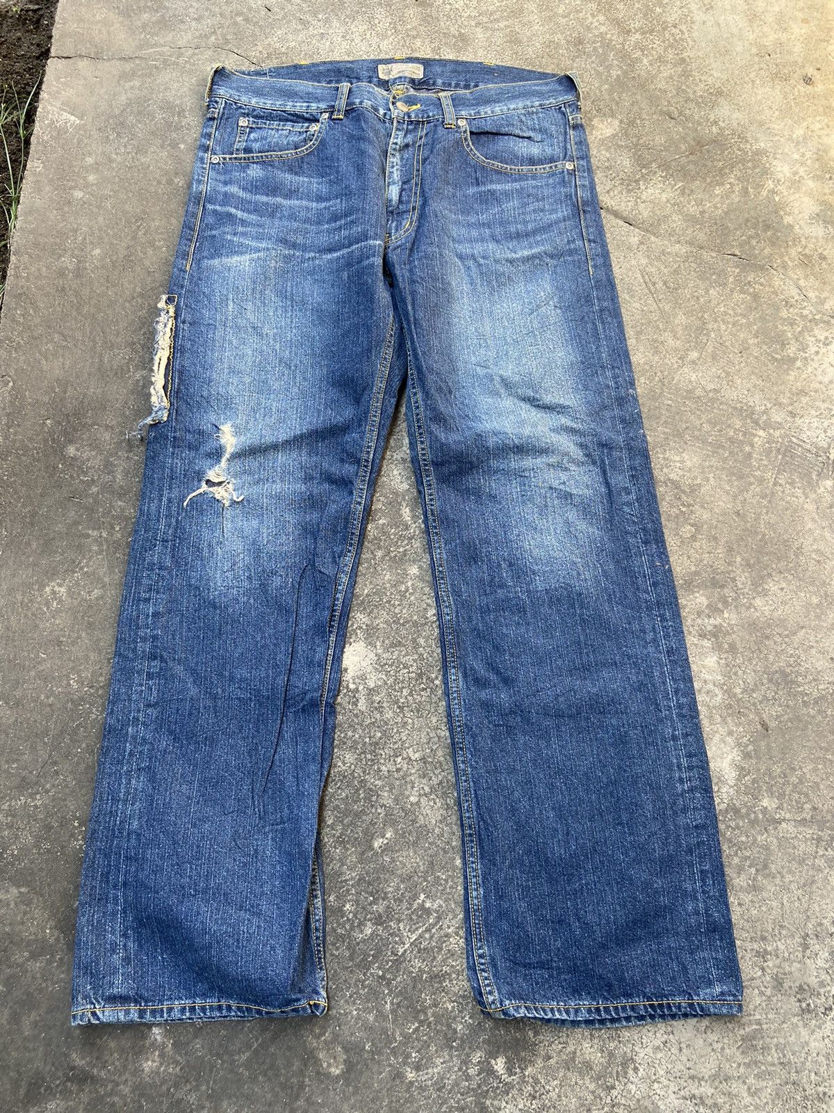 Japanese Brand Sideswipesymbolize by DBR Carpenter pants jeans Size US 35 - 2 Thumbnail