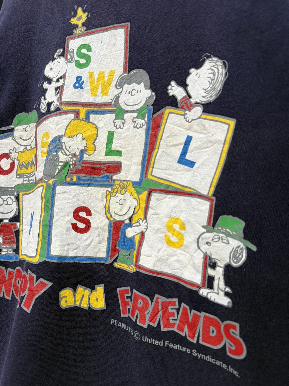 Peanuts × Vintage 🔥 Vintage 90's Japan Peanuts Woodstock Roundneck sweatshirt Size US M / EU 48-50 / 2 - 4 Thumbnail