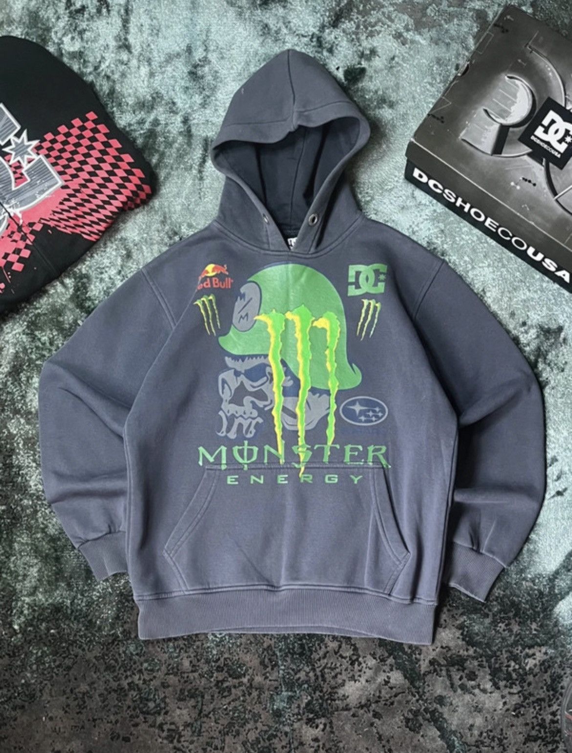 DC DC Shoes Y2K Racing-Style Hoodie Size US S / EU 44-46 / 1 - 1 Thumbnail