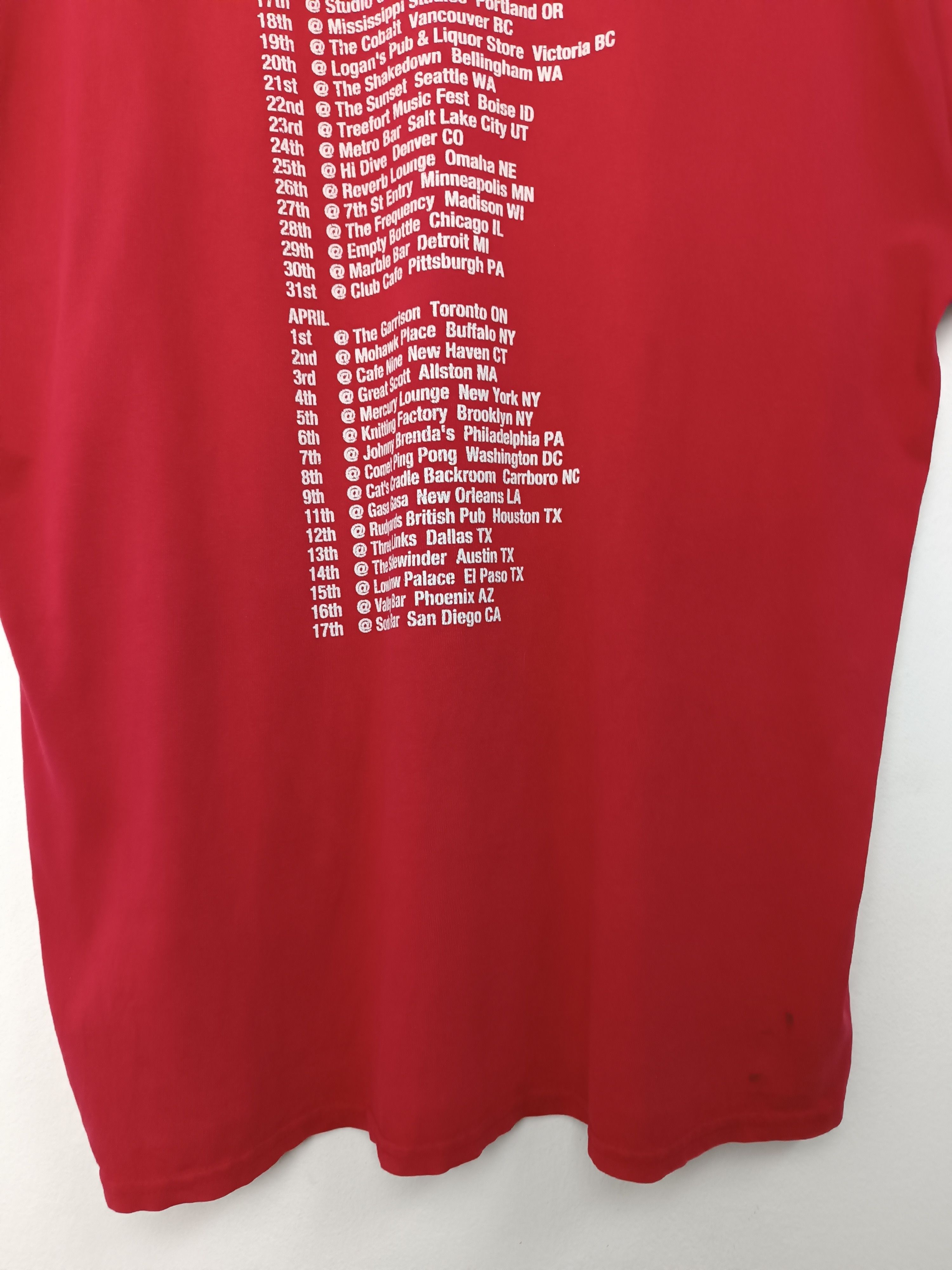 Band Tees VINTAGE 2016 ACID MOTHER TEMPLES TOUR TEE psychedelic tool Size US XL / EU 56 / 4 - 14 Thumbnail
