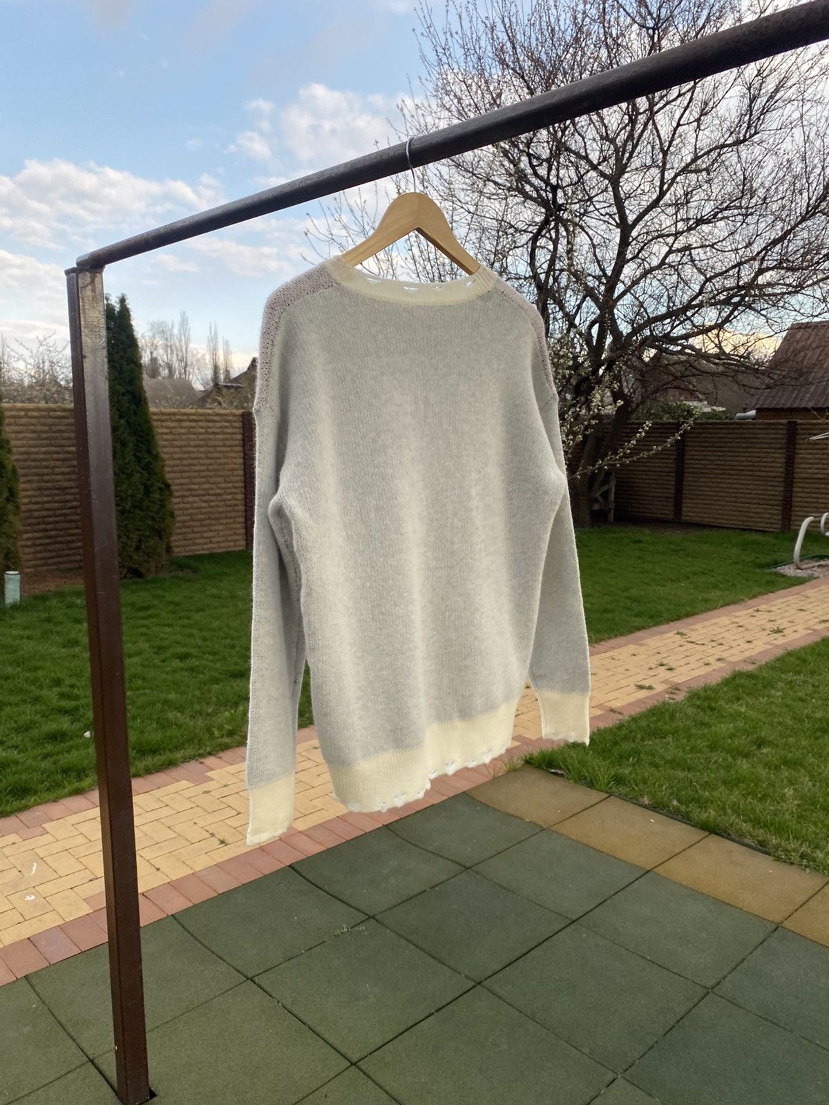 Vintage Y2K Angel Sweater Grunge Distressed Knit Vintage Aesthetic Size L / US 10 / IT 46 - 11 Thumbnail