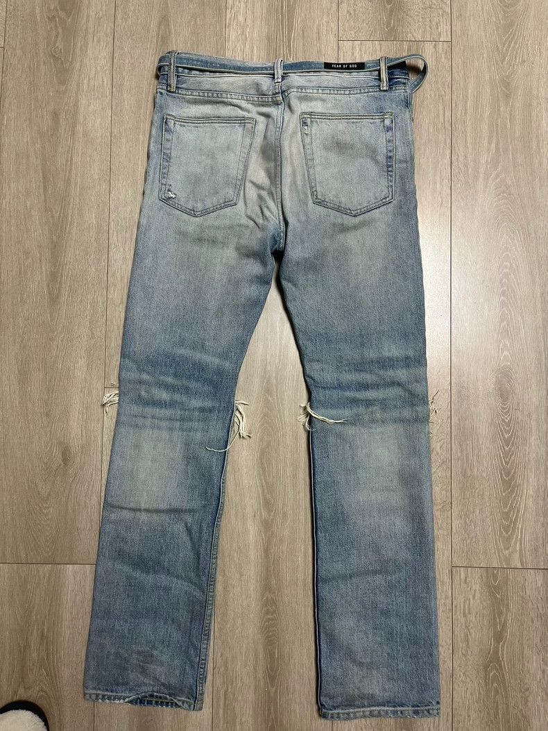 Fear of God Fear of God Straight streamer jeans Size US 34 / EU 50 - 5 Thumbnail
