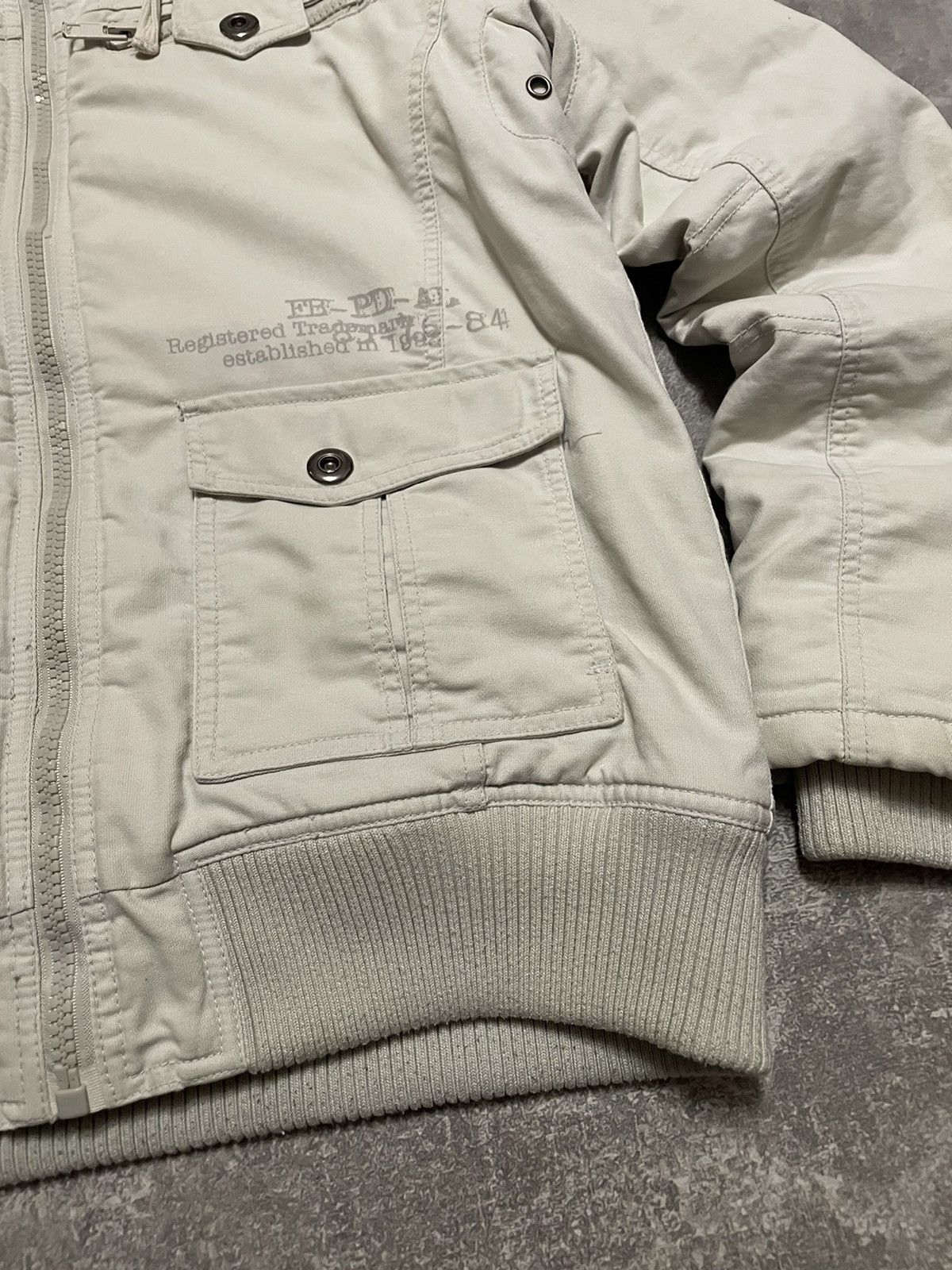 Southpole × Vintage Vintage Fishbone Avant Garde Tribal Bomber Jacket Size US S / EU 44-46 / 1 - 9 Thumbnail
