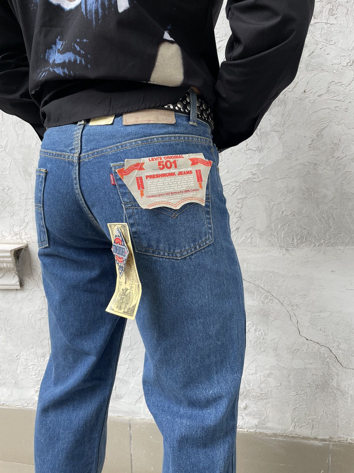 Levi's × Vintage Vintage Levi’s made in USA denim jeans Size US 30 / EU 46 - 1 Thumbnail
