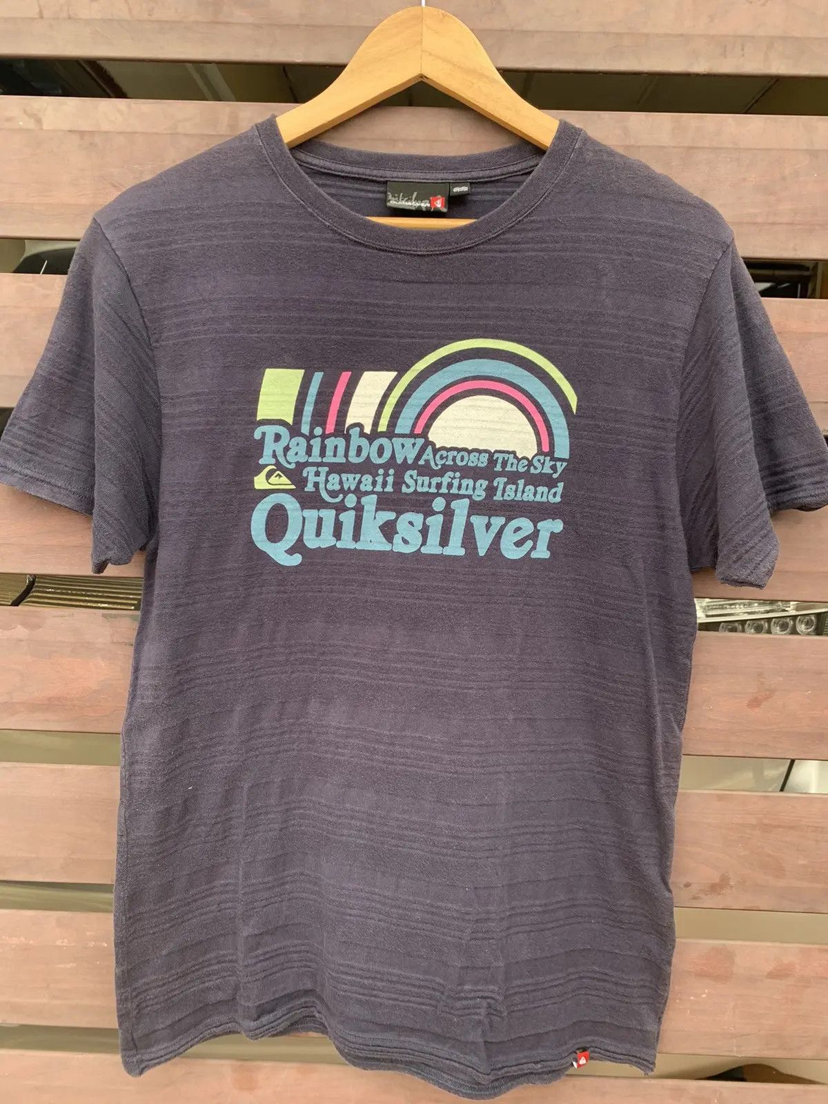 Quiksilver Vintage Quiksilver Spellout Logo Centre Print Tee Size US M / EU 48-50 / 2 - 1 Thumbnail