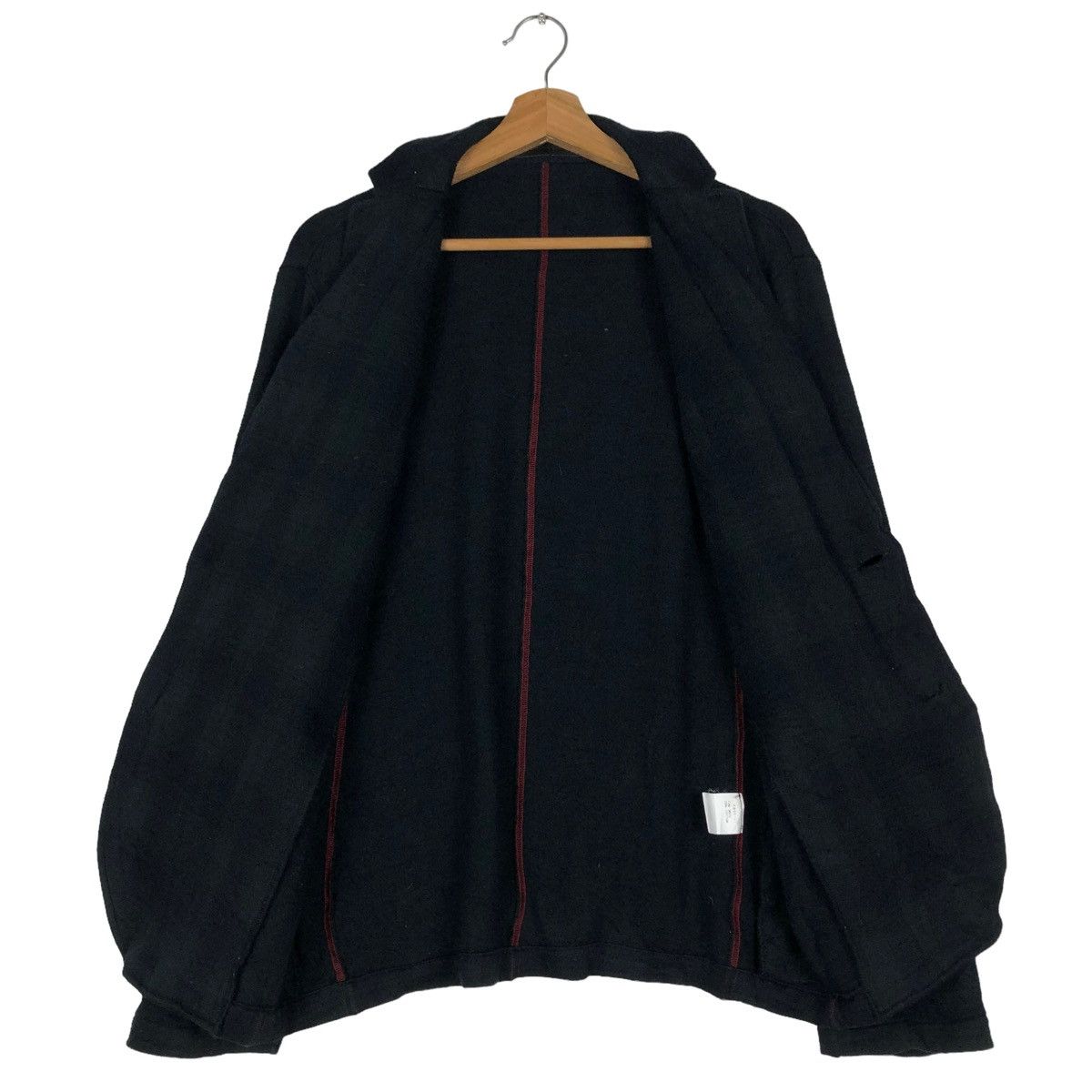 Issey Miyake 🔥VINTAGE WORK WOOL JACKET CHORE PICCOLO JAPAN Size US M / EU 48-50 / 2 - 13 Thumbnail