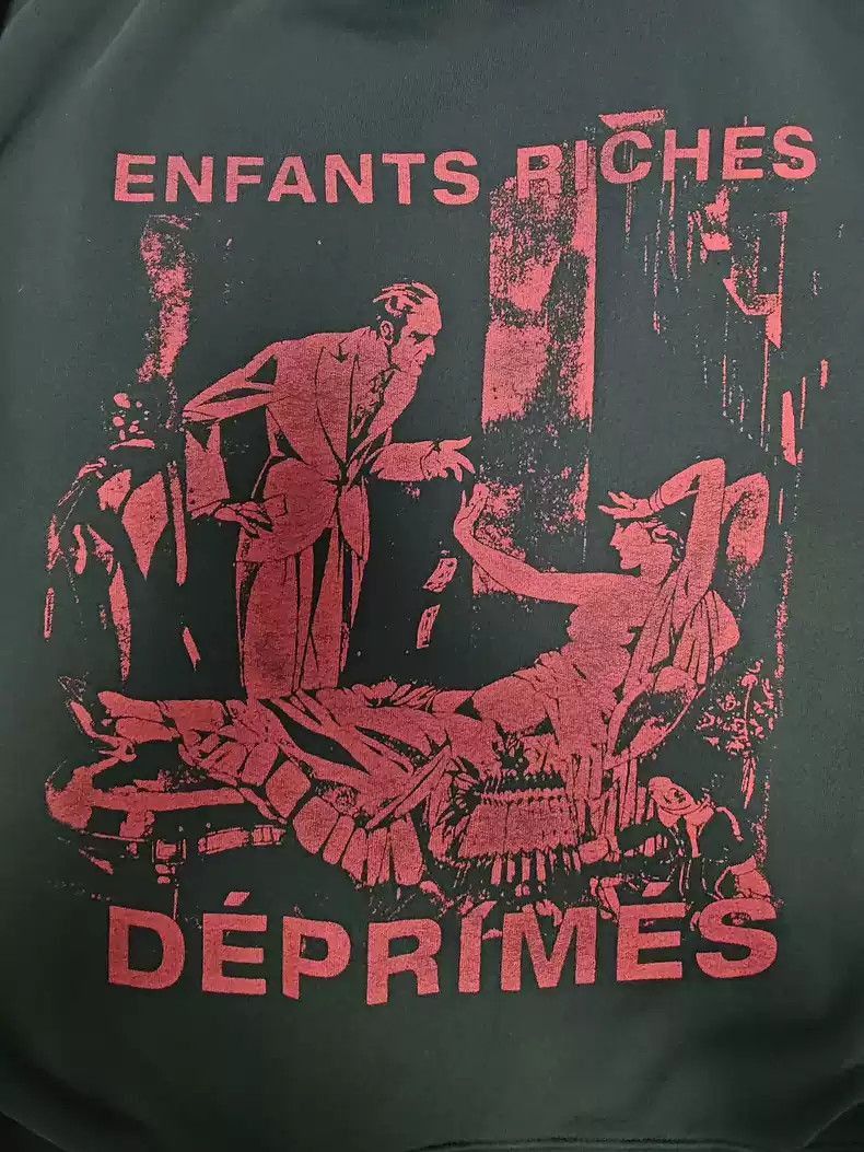 Enfants Riches Deprimes Enfants Riches DeprimesBlack religious figure sweater-2505 Size US M / EU 48-50 / 2 - 5 Thumbnail