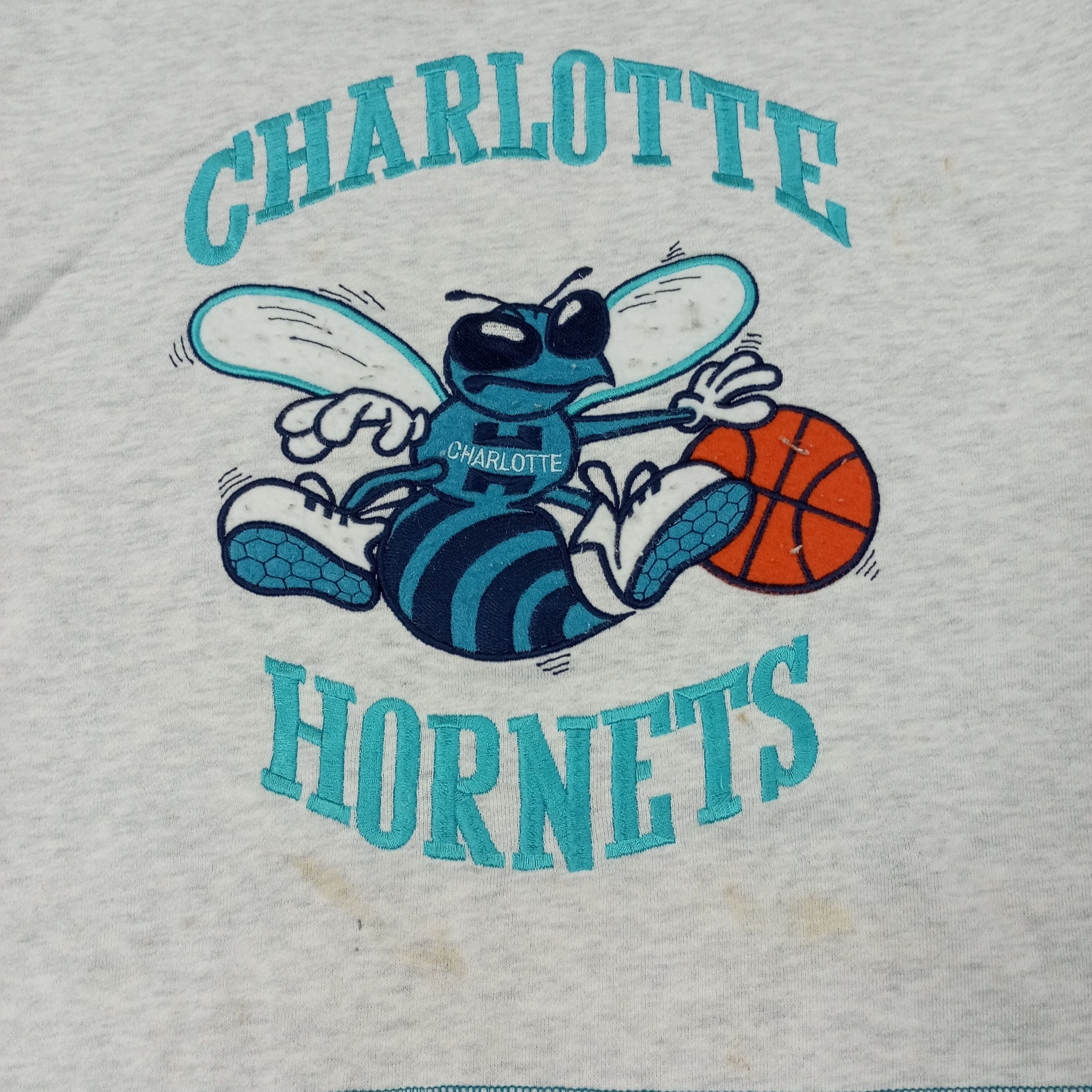NBA NBA Charlotte Hornets Basketball Team Sweatshirt c246n27 Size US M / EU 48-50 / 2 - 2 Thumbnail