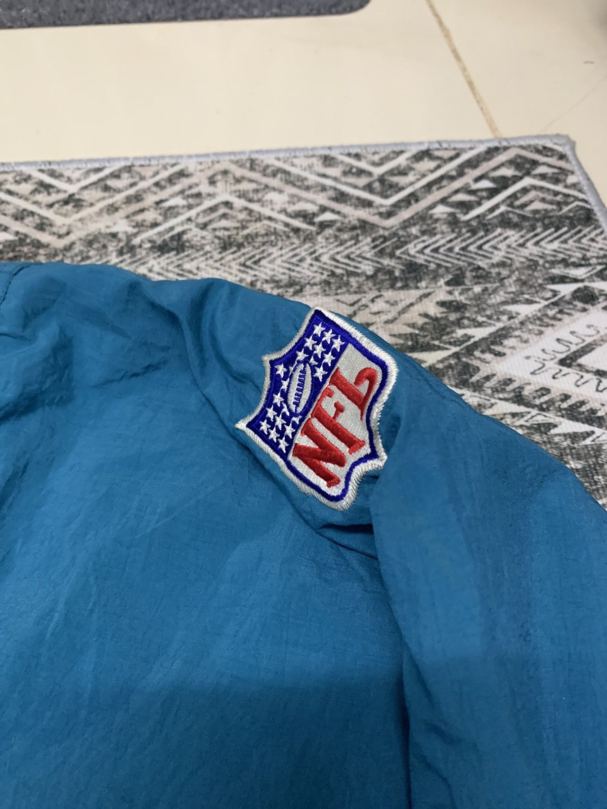 NFL × Starter × Vintage 🔥RARE🔥90s NFL JACKSONVILLE JAGUARS LONG HOODIE JACKET Size US L / EU 52-54 / 3 - 5 Thumbnail