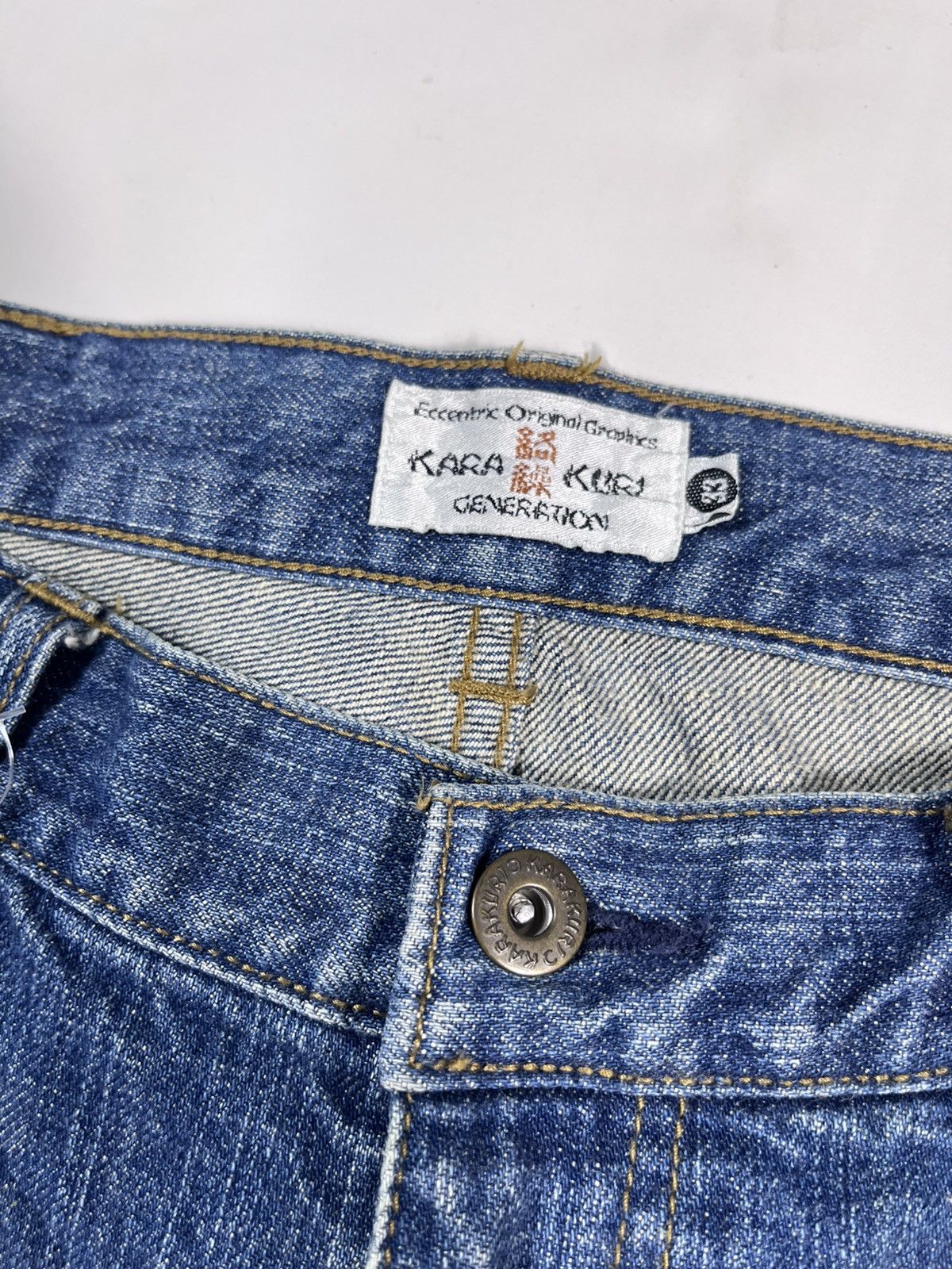Karakuri Tamashii KARAKURI MULTIPOCKET SHORT PANTS DENIM Size US 32 / EU 48 - 5 Thumbnail