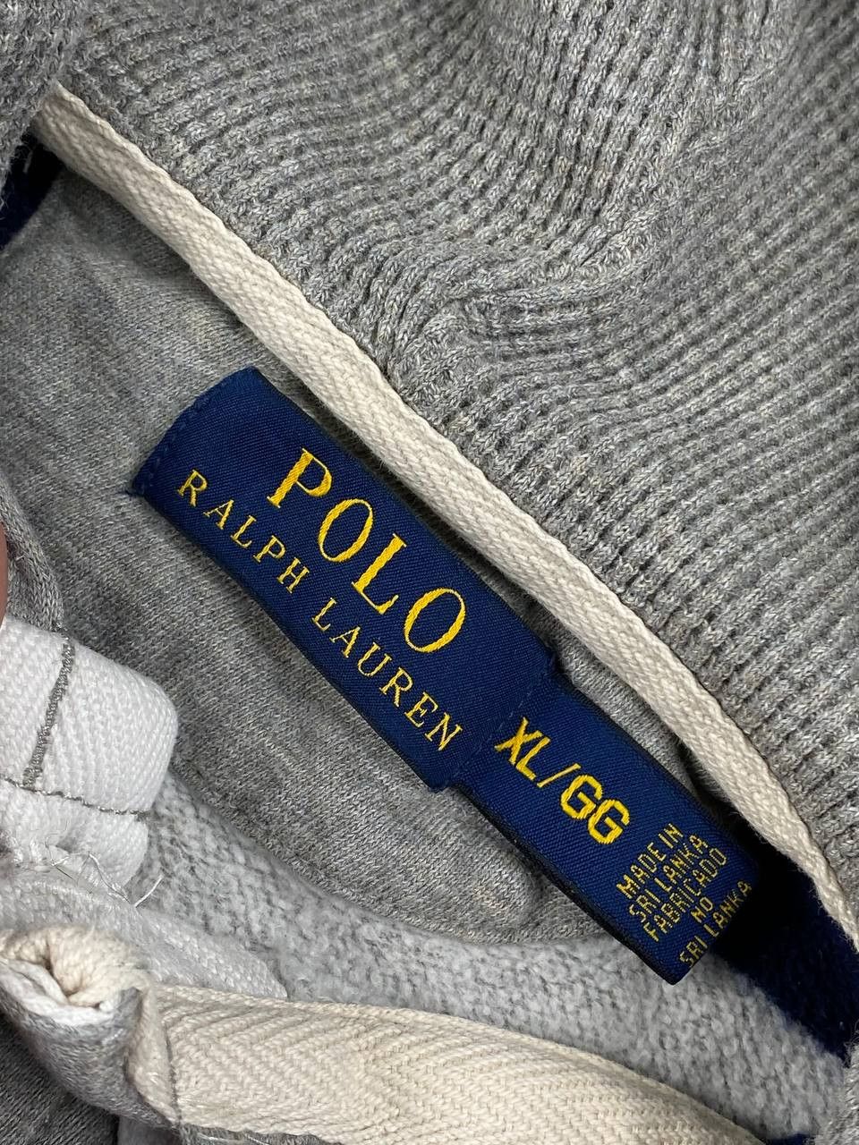 Polo Ralph Lauren Vintage Polo Ralph Lauren Rugby Striped Hooded Men Size XL Size US XL / EU 56 / 4 - 7 Thumbnail