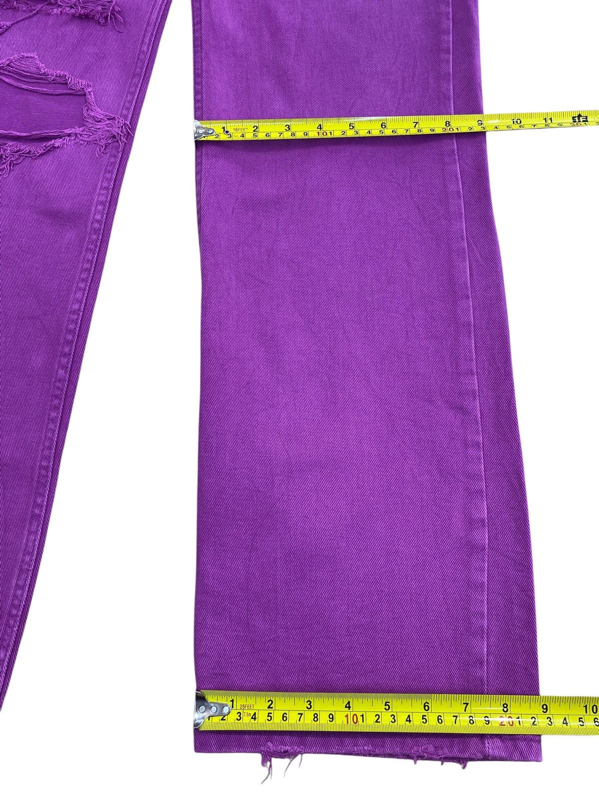 Pull & Bear Pull & Bear High Waist Style Style Distressed Jeans Size US 27 - 8 Thumbnail
