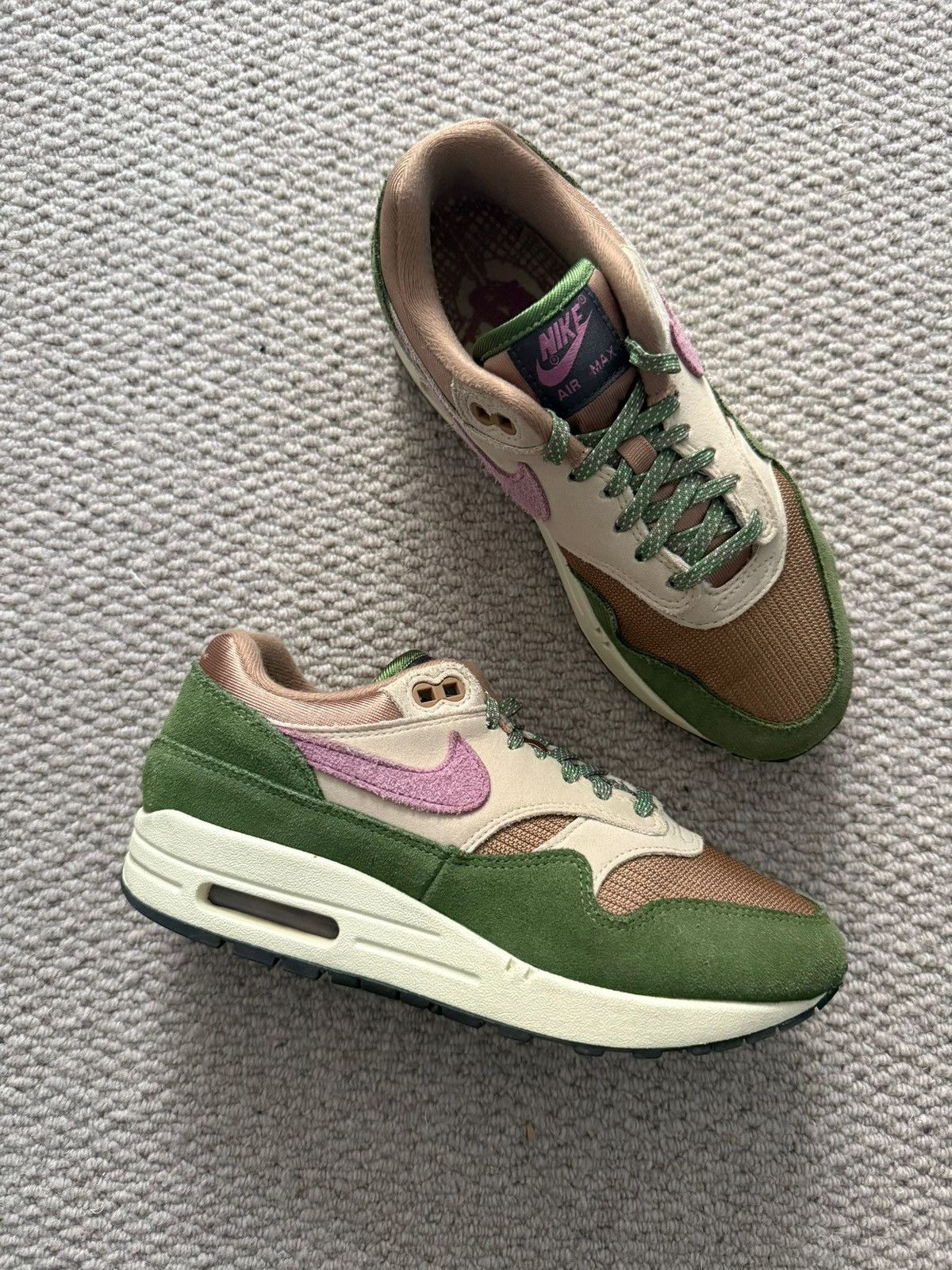 Nike Nike Air Max 1 Treeline khaki green colourway Size US 7.5 / IT 37.5 - 6 Thumbnail