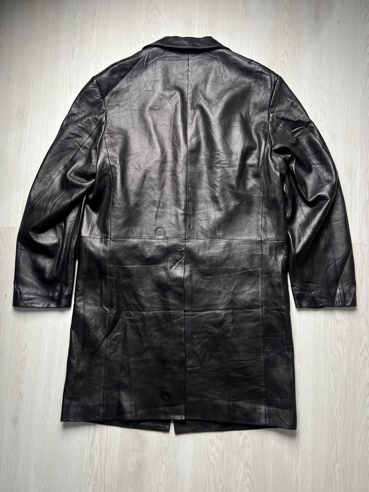 Loewe Vintage Loewe Leather Blazer Jacket Size US L / EU 52-54 / 3 - 2 Thumbnail