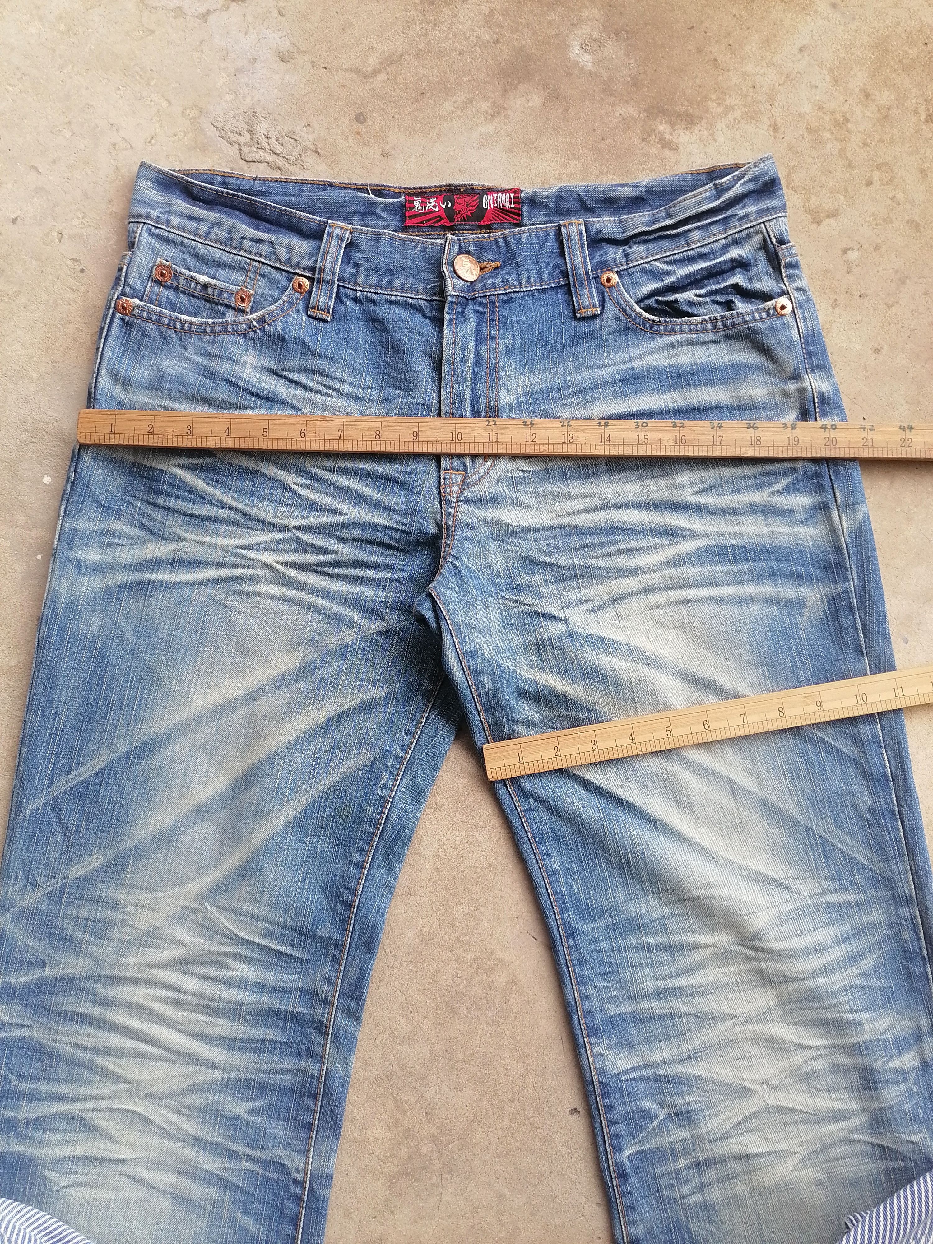 Japanese Brand Oniarai Nice Design Jeans Japan Size US 34 / EU 50 - 4 Thumbnail