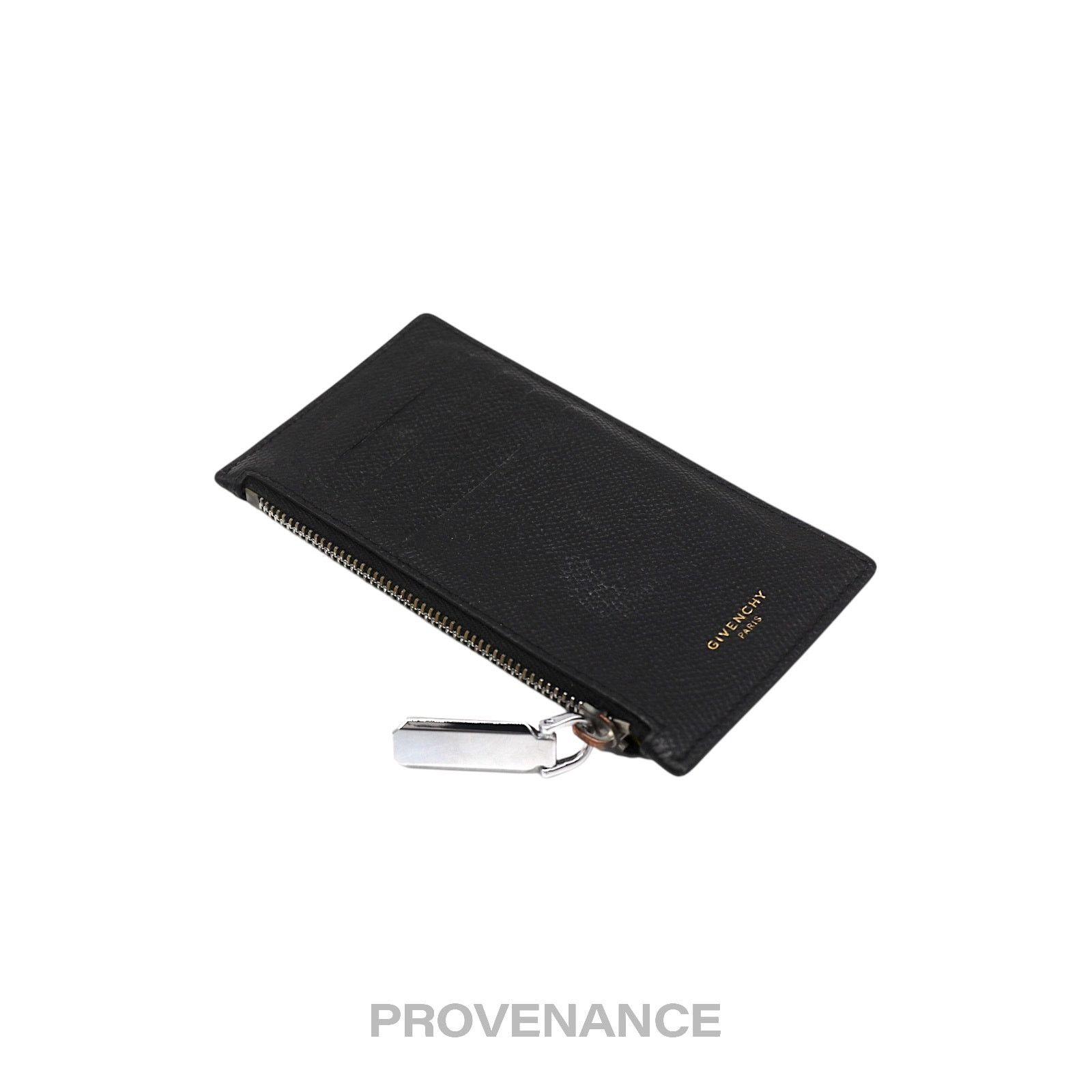 Givenchy 🔴 Givenchy Vertical Card Holder Wallet - Black Yellow Size ONE SIZE - 3 Thumbnail