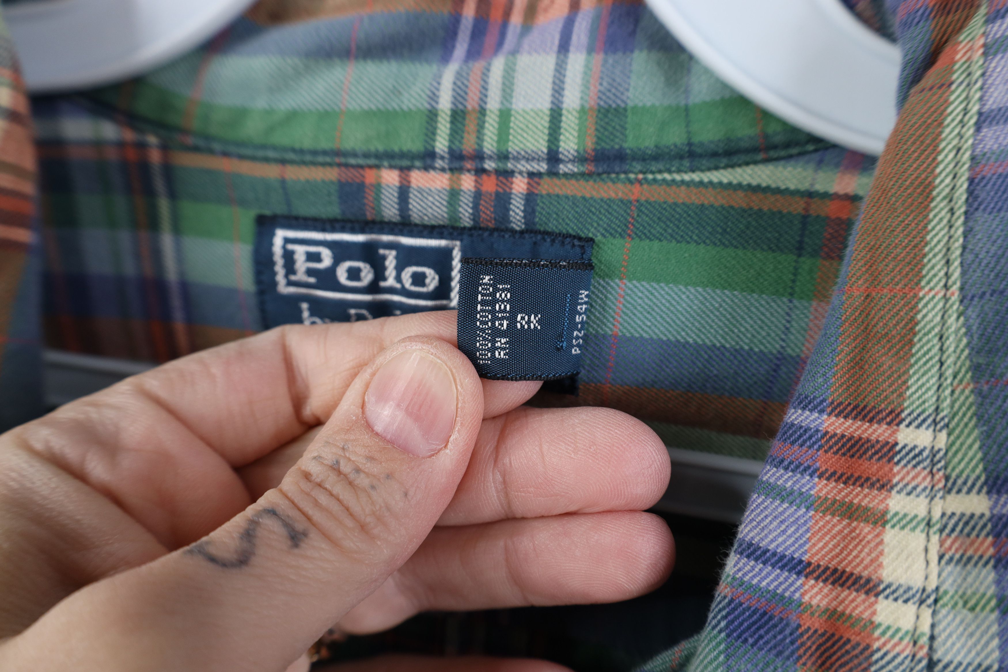 Ralph Lauren Vintage 90s Ralph Lauren Madras Plaid Flannel Button Shirt Size US M / EU 48-50 / 2 - 10 Thumbnail