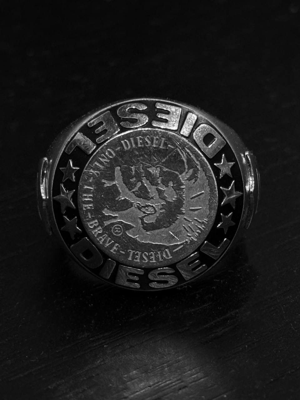 Diesel Diesel Steel Ring Size ONE SIZE - 3 Thumbnail