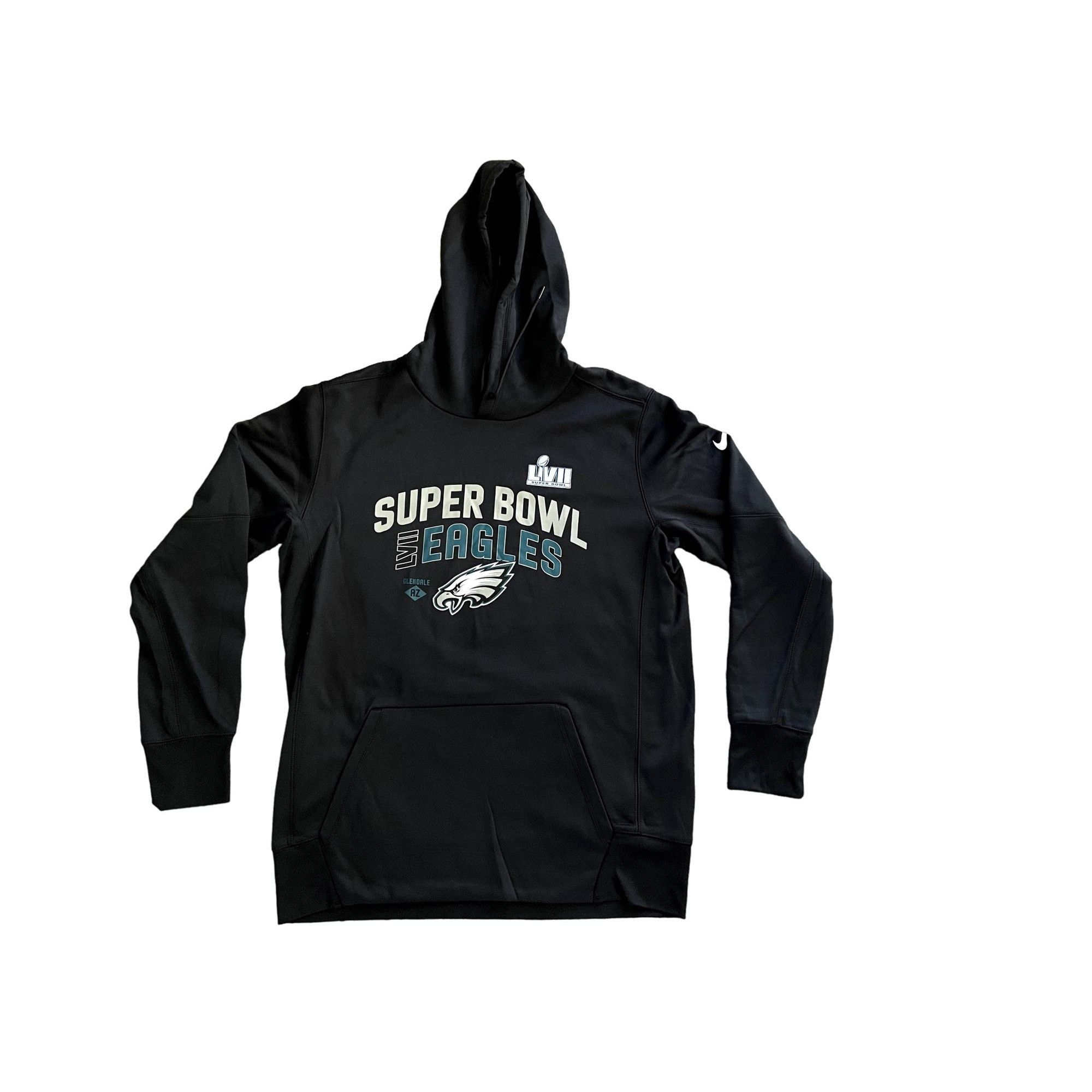 Philadelphia Eagles Nike Super Bowl LVII Opening Night Performance Hoodie  Sz: