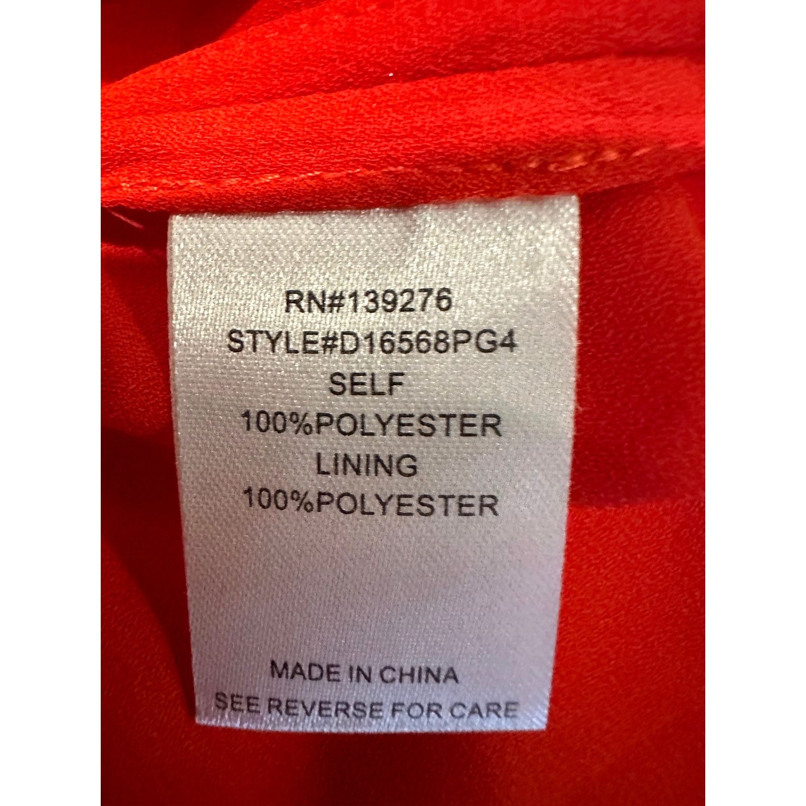 Other Danielle Rainn Pleated Collar Floral Blouse Red/Orange M Size M / US 6-8 / IT 42-44 - 10 Thumbnail