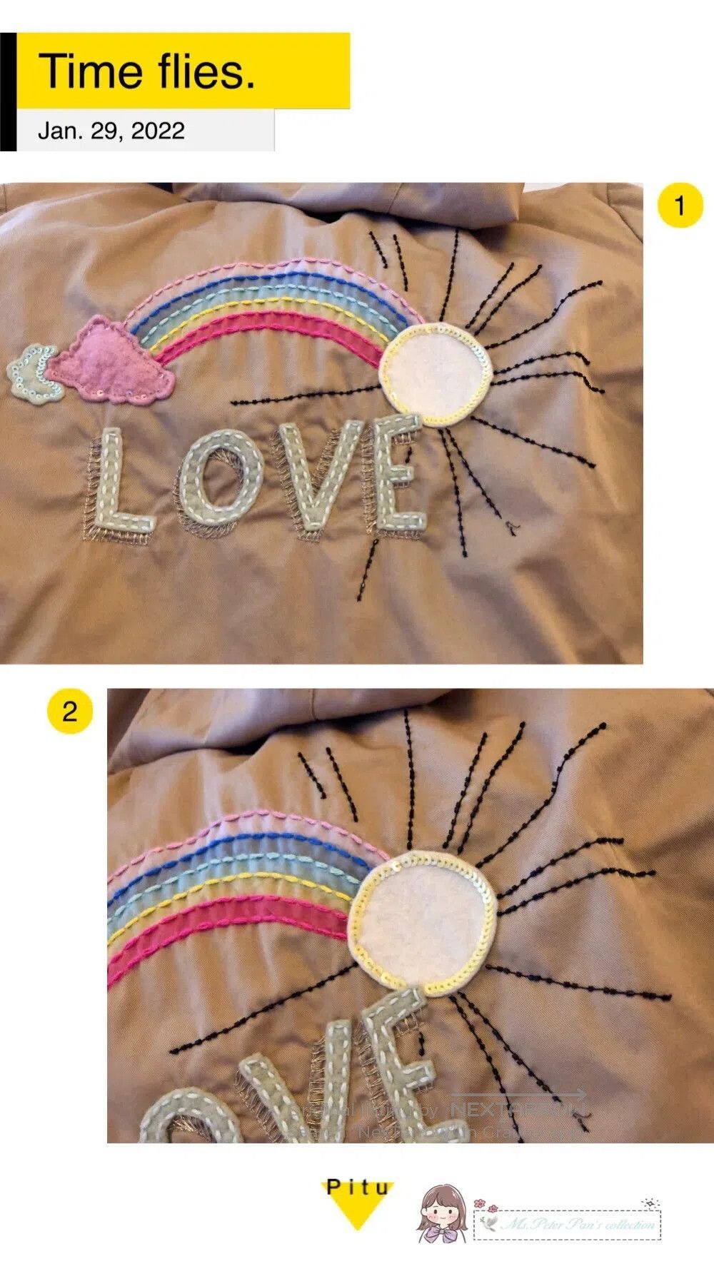 Valentino Red Valentino Rainbow Casual Trench Coat. Size US M / EU 48-50 / 2 - 6 Thumbnail