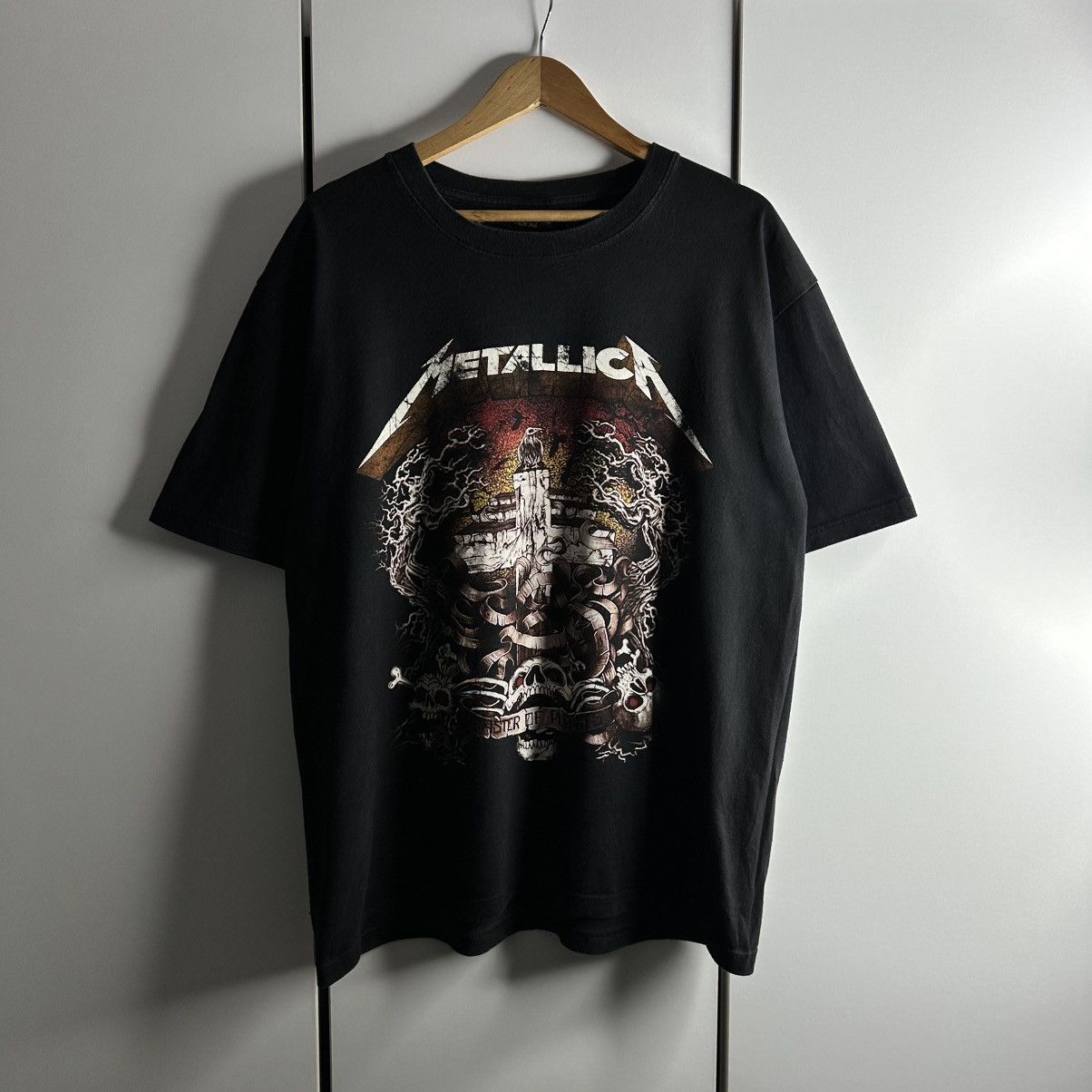 Metallica Metallica 90s Vintahe Band Tee Rock Rare T-shirts Rare Size US XL / EU 56 / 4 - 1 Thumbnail