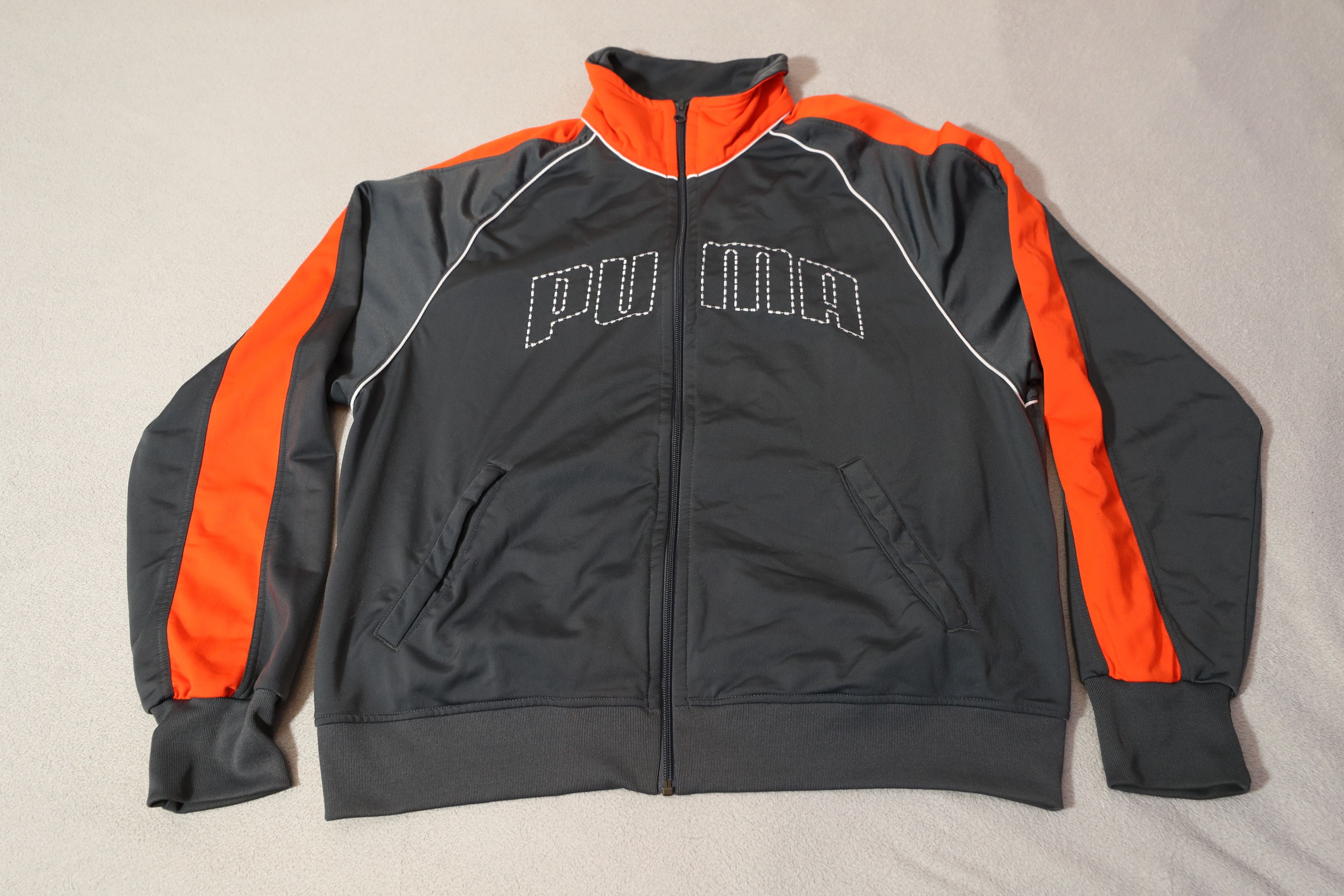Puma Vintage 90s Puma Zip Up Track Jacket (XL) Size US XL / EU 56 / 4 - 3 Thumbnail