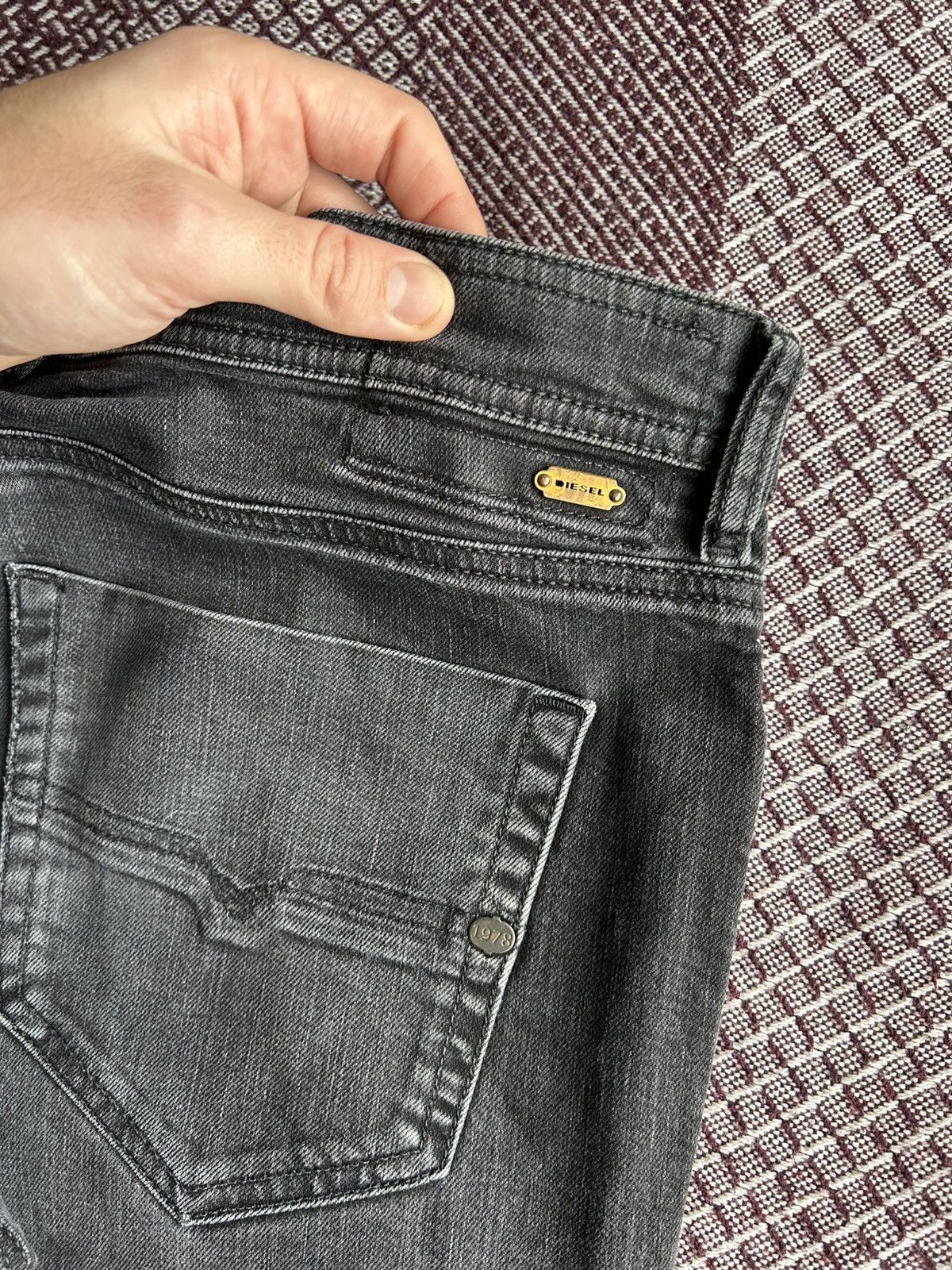 Diesel Diesel Tepphar Wash Denim Jeans Men’s Size 34 Solid Style Size US 34 / EU 50 - 5 Thumbnail