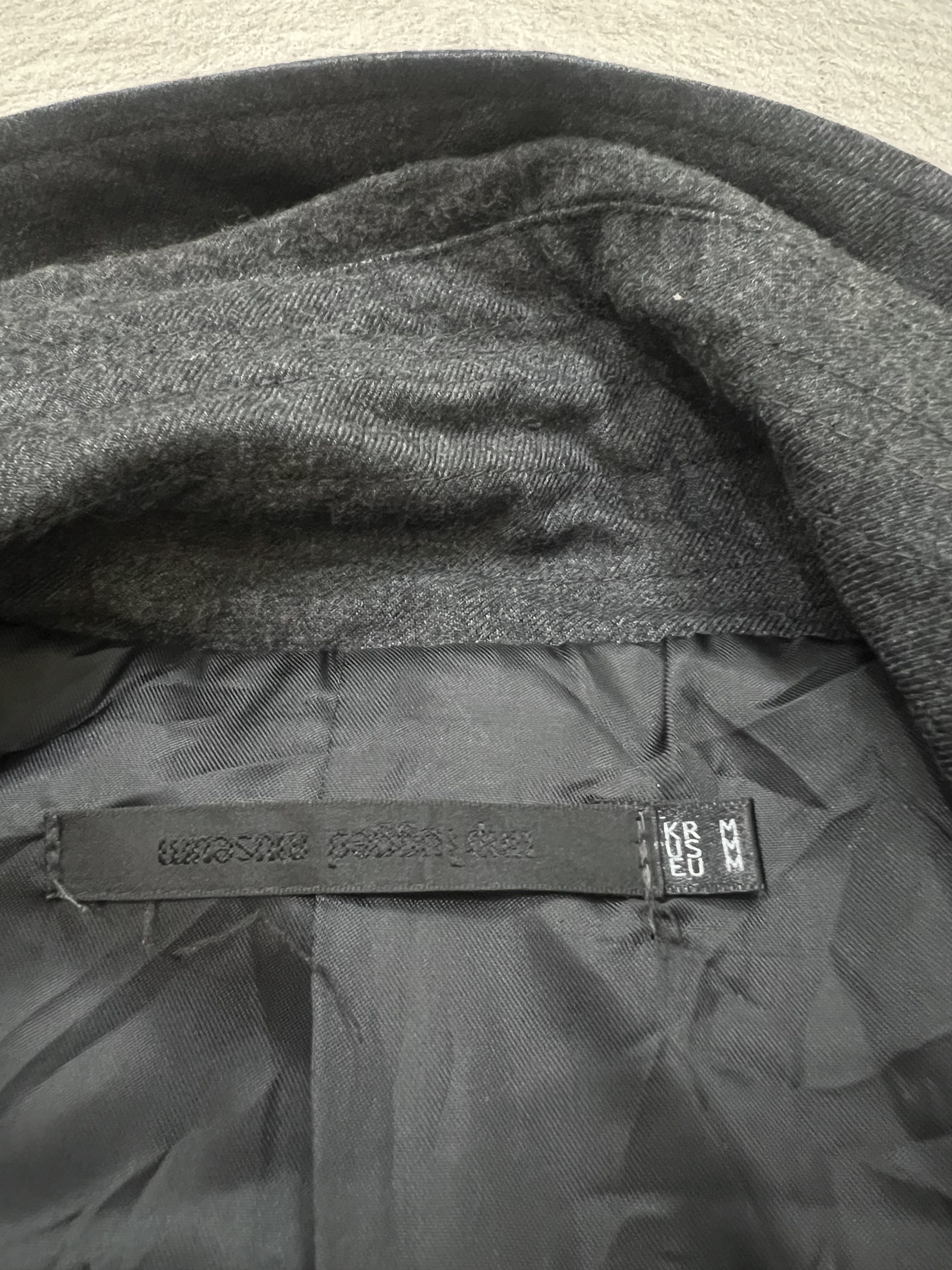 Japanese Brand 2000s Hysteric Y's Asymmetric Wool Vkei y2k Lgb Ifsix Size US M / EU 48-50 / 2 - 7 Thumbnail