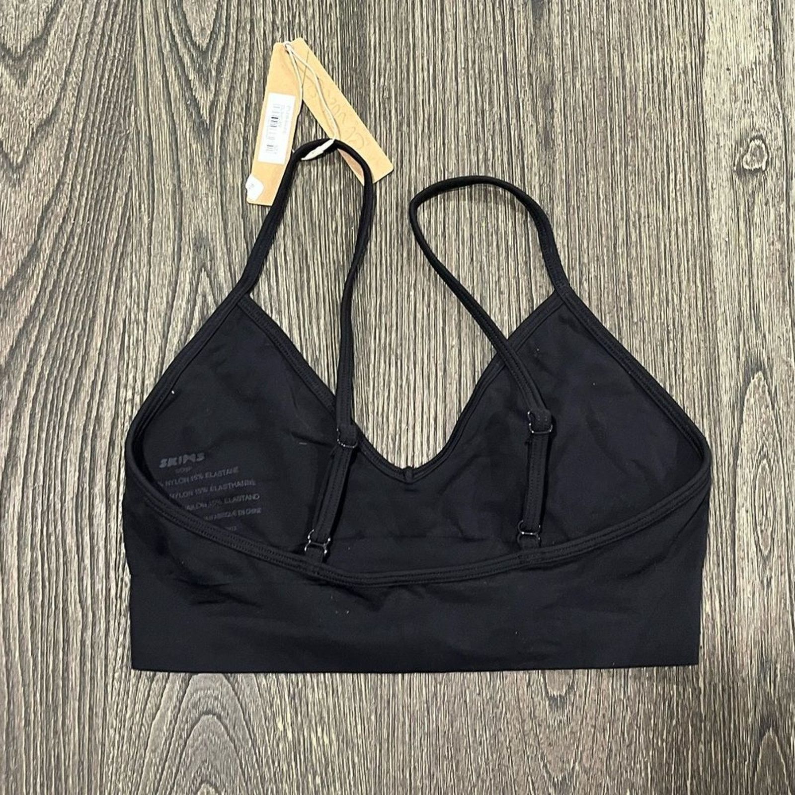 SKIMS NWT SKIMS Soft Smoothing Seamless Bralette Bra Small Black Size S / US 4 / IT 40 - 4 Thumbnail