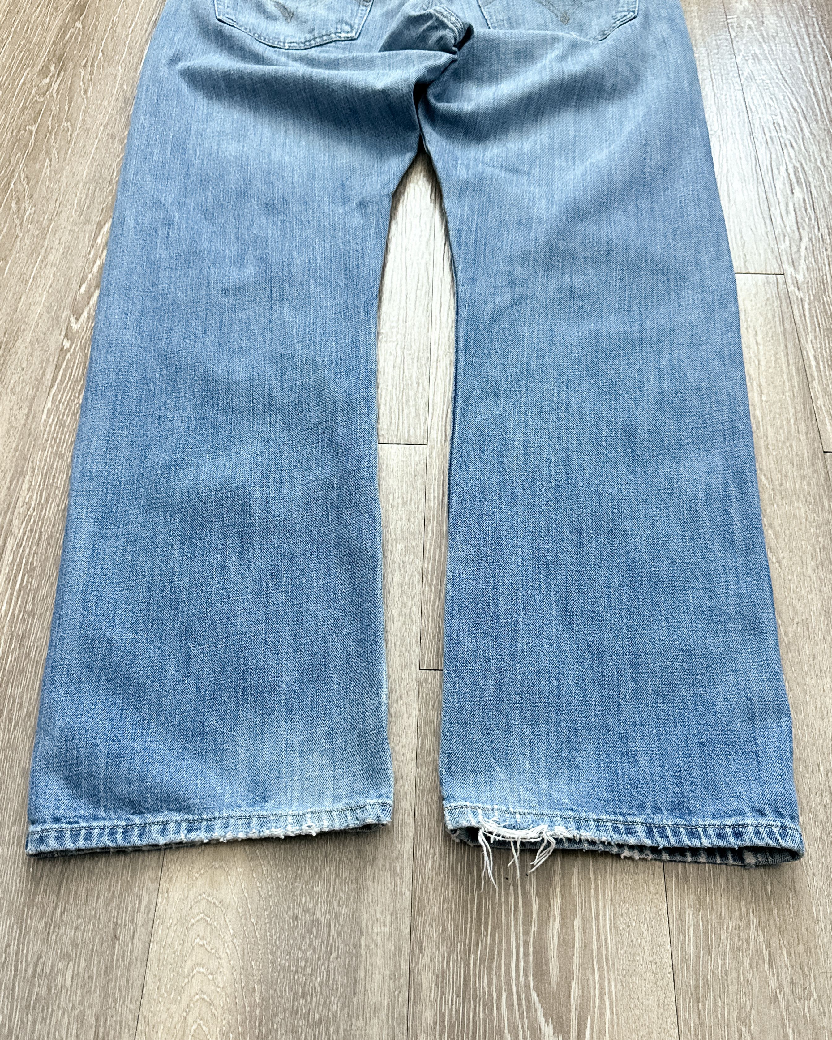 Levi's Vintage 2000s Levi's 501 Jeans Faded Distressed Men's 38 Size US 38 / EU 54 - 7 Thumbnail