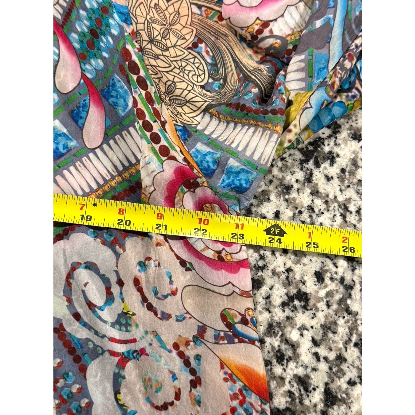 Johnny Was Johnny Was Kimono Jacket Women Large Multicolor Floral Tie Relaxed Bohemian Size L / US 10 / IT 46 - 5 Thumbnail
