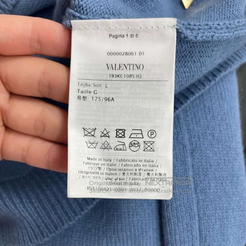 Valentino Valentino Knitted long-sleeved sweater Size US L / EU 52-54 / 3 - 4 Thumbnail