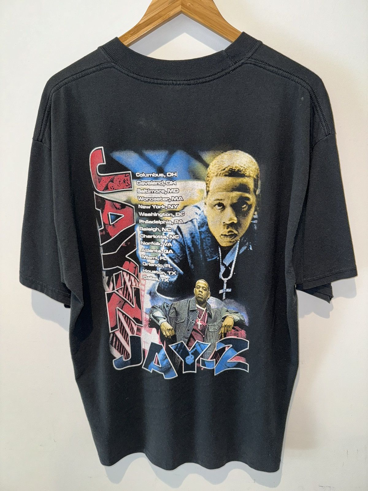Jay Z × Rap Tees × Vintage Vintage Jay Z Rap Tee Brick Phone size 