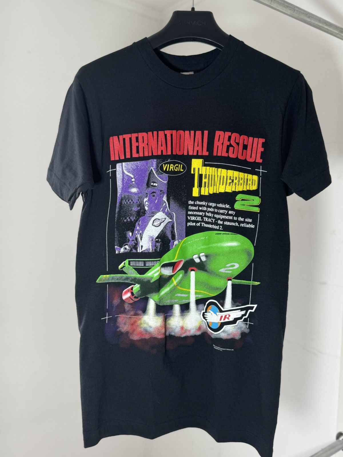Thunderdome VTG 1990s THUNDERBIRD 2 Movie Promo Tee NWT Size US M / EU 48-50 / 2 - 3 Thumbnail