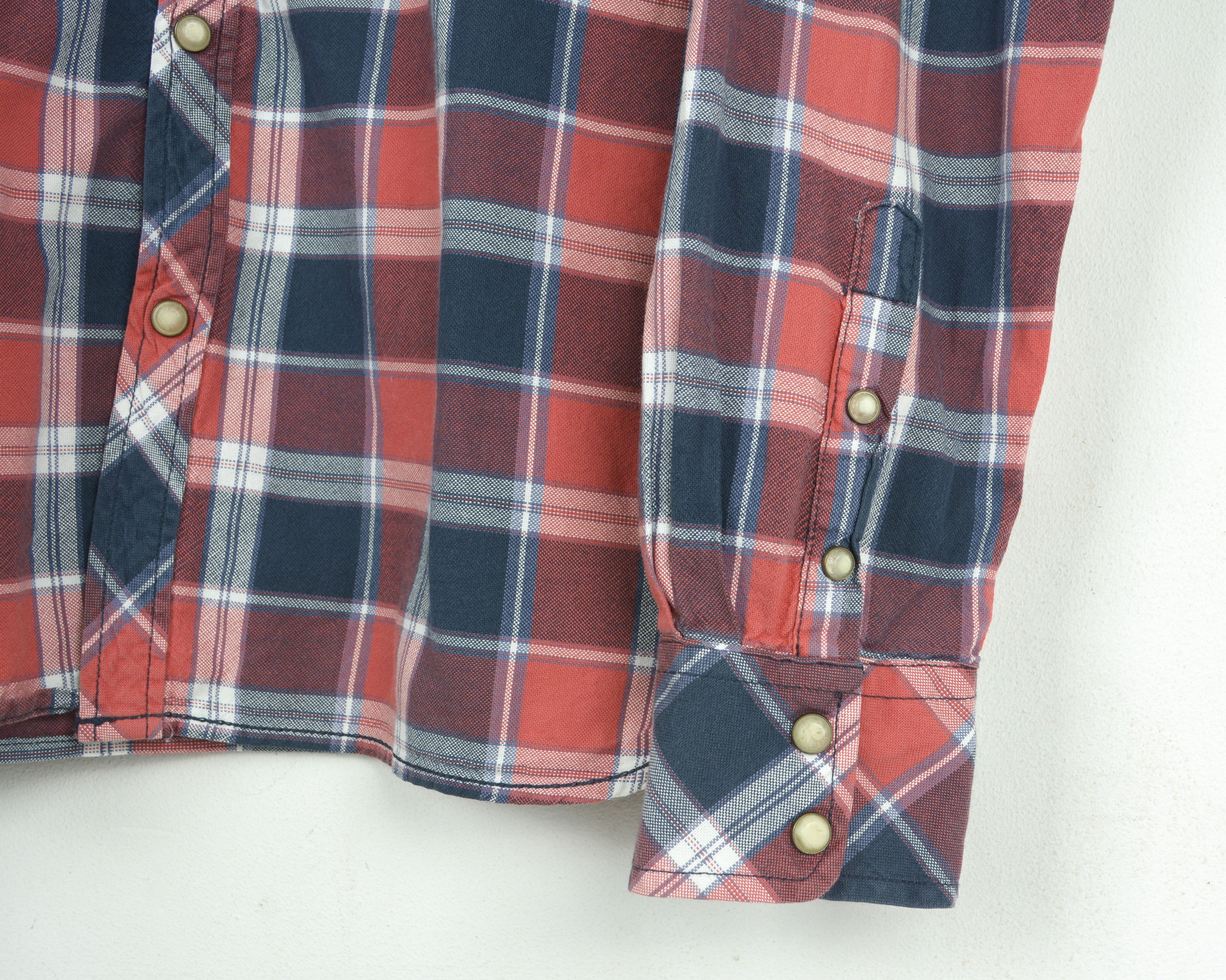 Scotch & Soda M Plaid Over Shirt Long Sleeved Check Tartan Embroidery Top Size US M / EU 48-50 / 2 - 4 Thumbnail