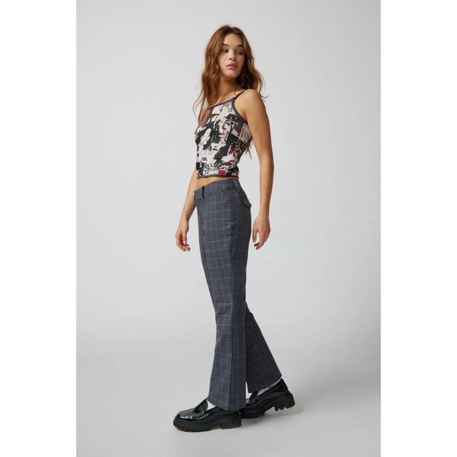 Urban Outfitters Urban Outfitters Jamie Flare Trouser Pant 4 Size 27" / US 4 / IT 40 - 13 Thumbnail