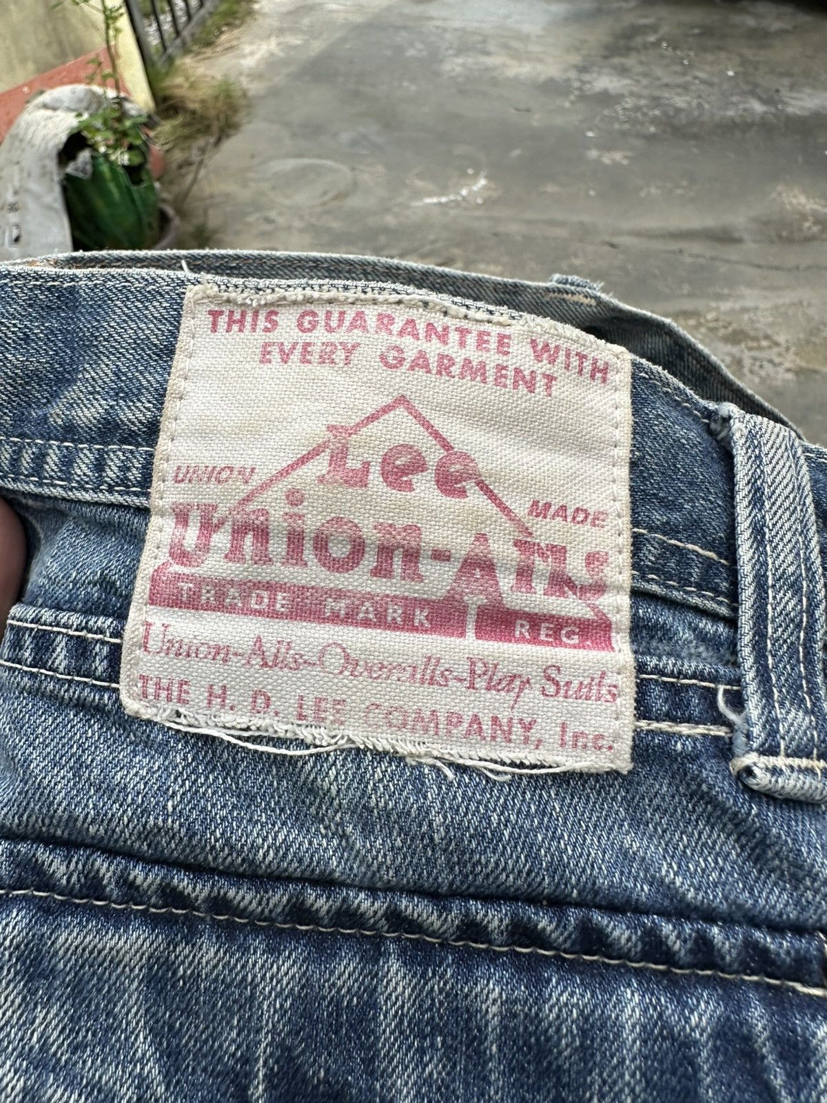 Lee Lee Archive Style Utility Denim Bush Pants Workwear Fit Size US 29 - 6 Thumbnail