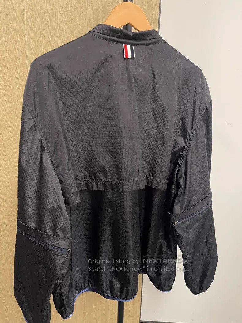 Thom Browne Thom Browne Black Removable Sleeve Jacket Size US XL / EU 56 / 4 - 2 Thumbnail