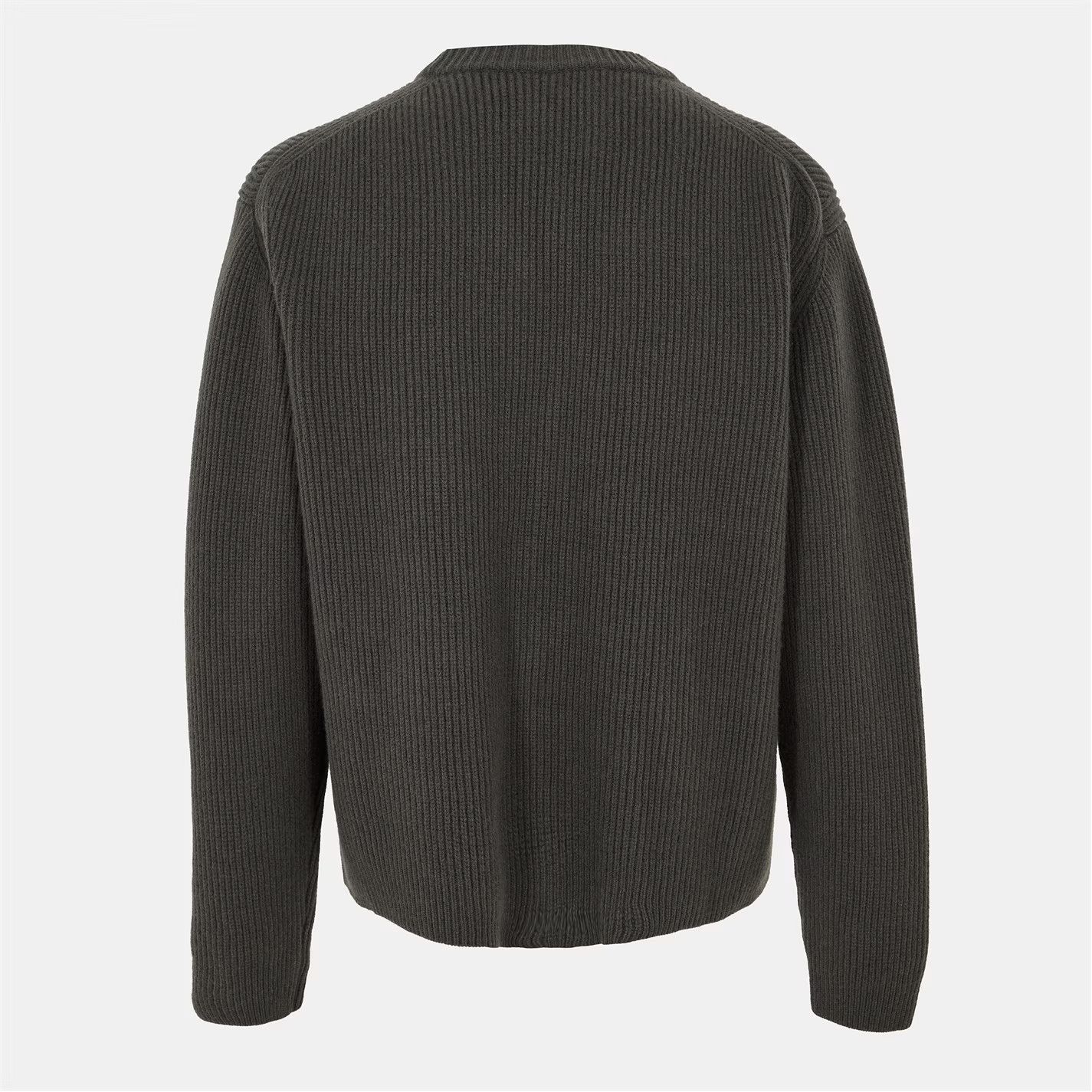 Gucci o1g2r1mq0426 Rib Cardigan in Military Green Size US L / EU 52-54 / 3 - 2 Thumbnail