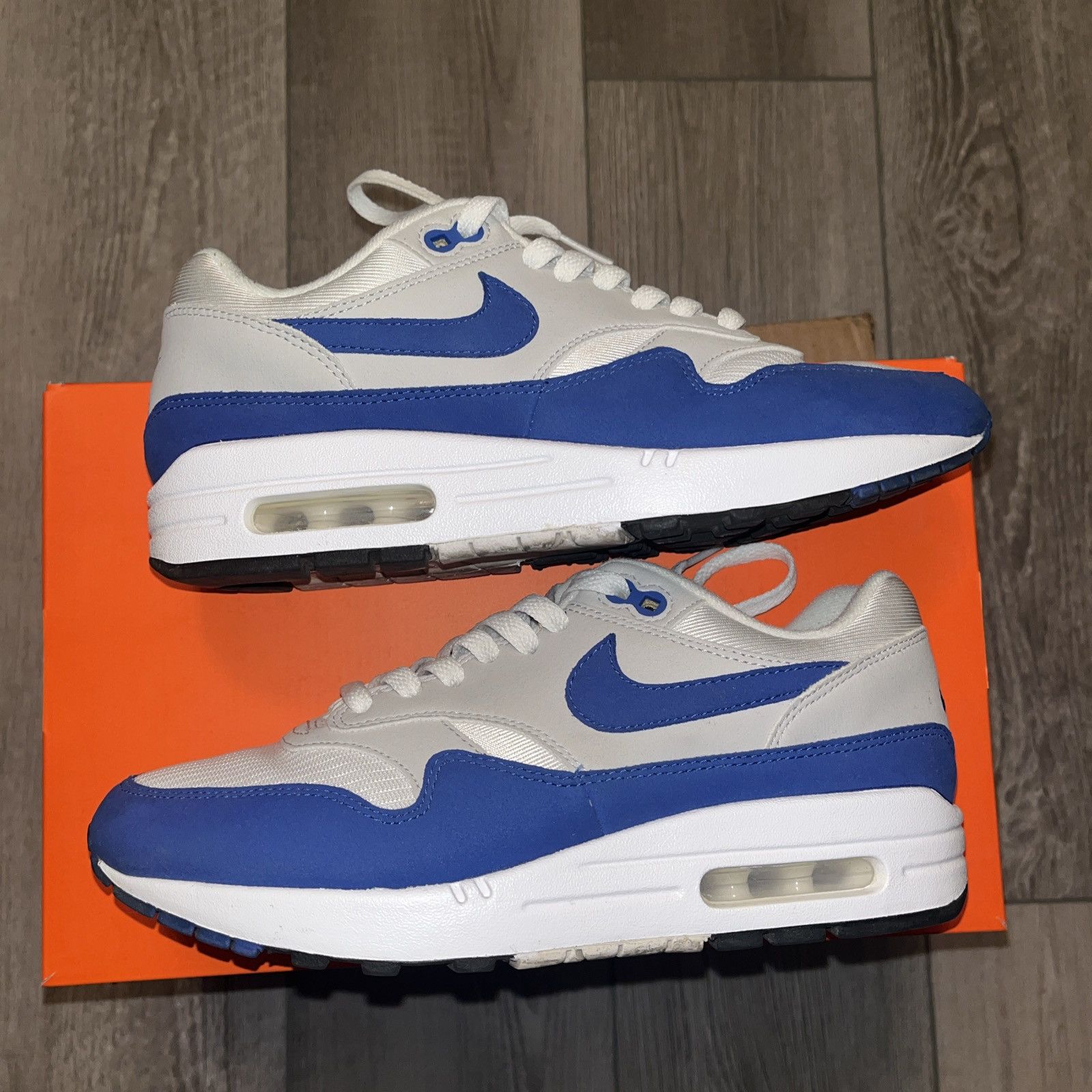 Nike Nike air max 1 anniversary Royal (2017) Size US 6.5 / EU 39-40 - 3 Thumbnail