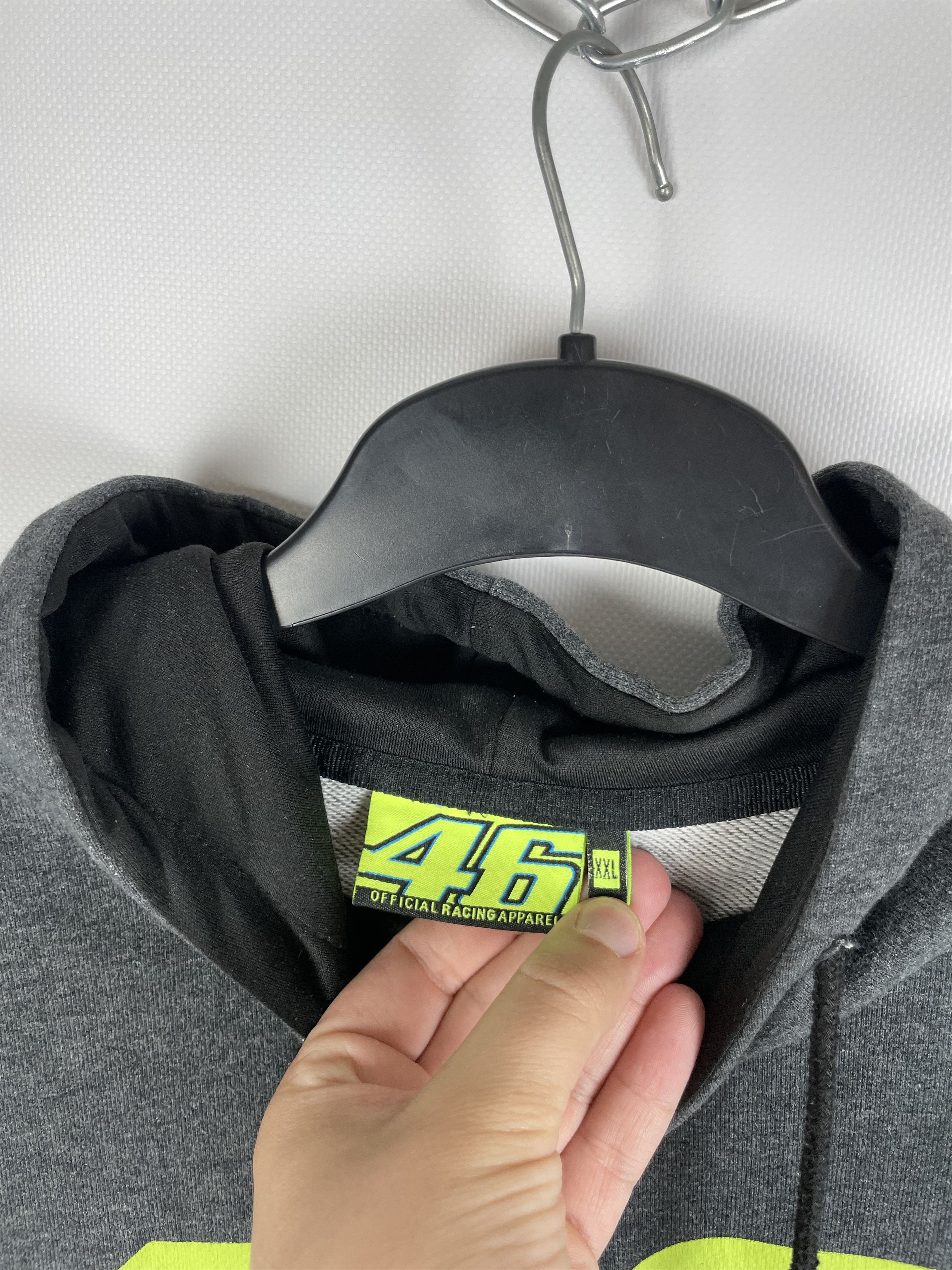 Vintage Vintage 46 Valentino Rossi Racing Hoodies Size US XXL / EU 58 / 5 - 5 Thumbnail