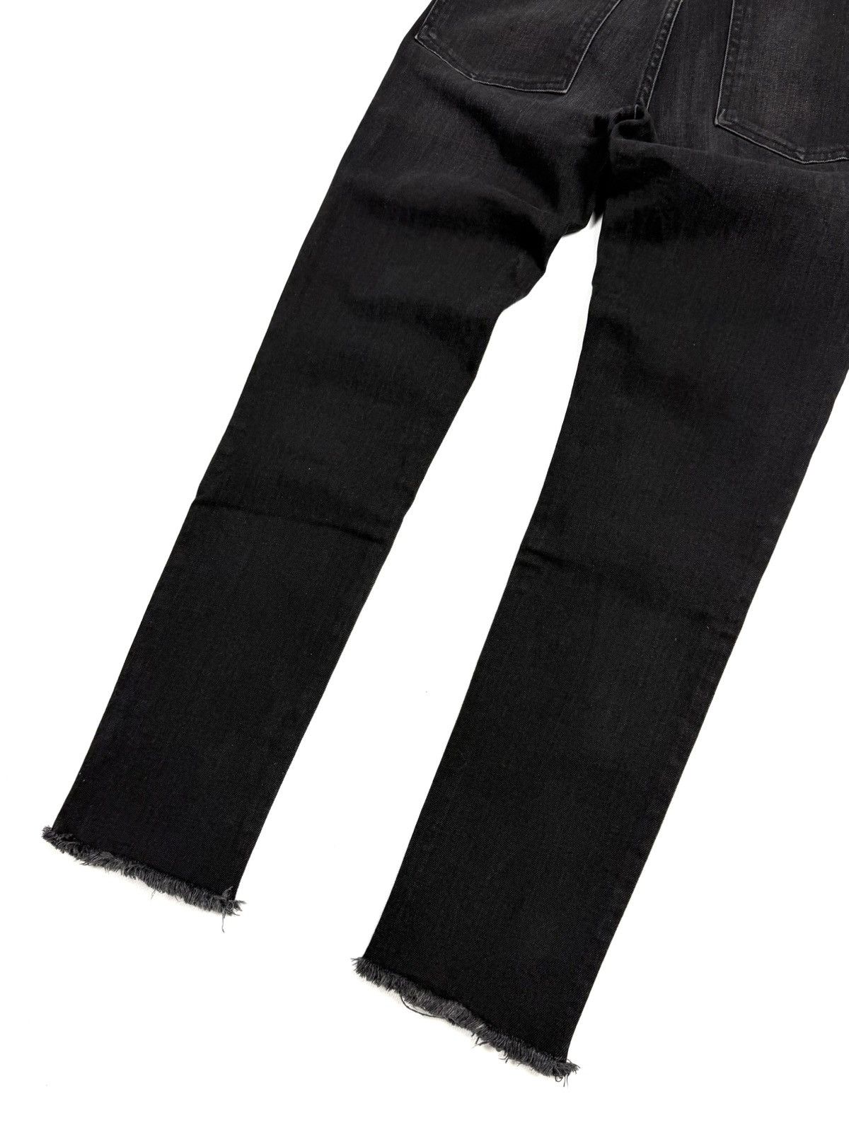 Nili Lotan Nili Lotan High Waist Skinny Jeans Raw Hem USA Avantgarde Size 28" / US 6 / IT 42 - 4 Thumbnail
