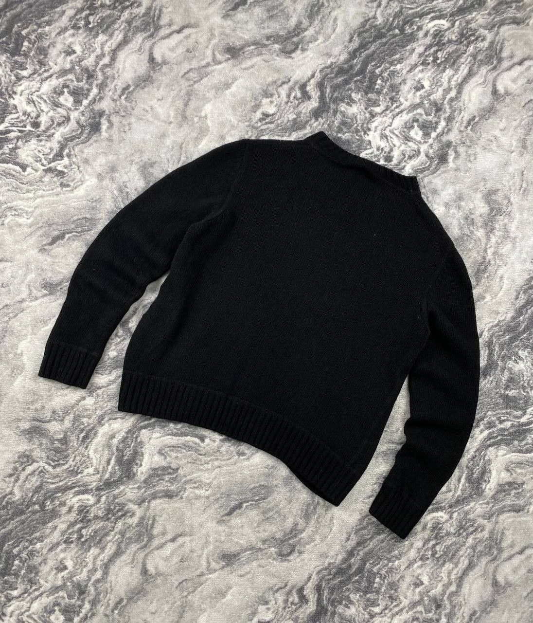 Prada Prada Knit Lana Wool Cashmere Sweater Big Logo Men Size 48 Size US M / EU 48-50 / 2 - 14 Thumbnail