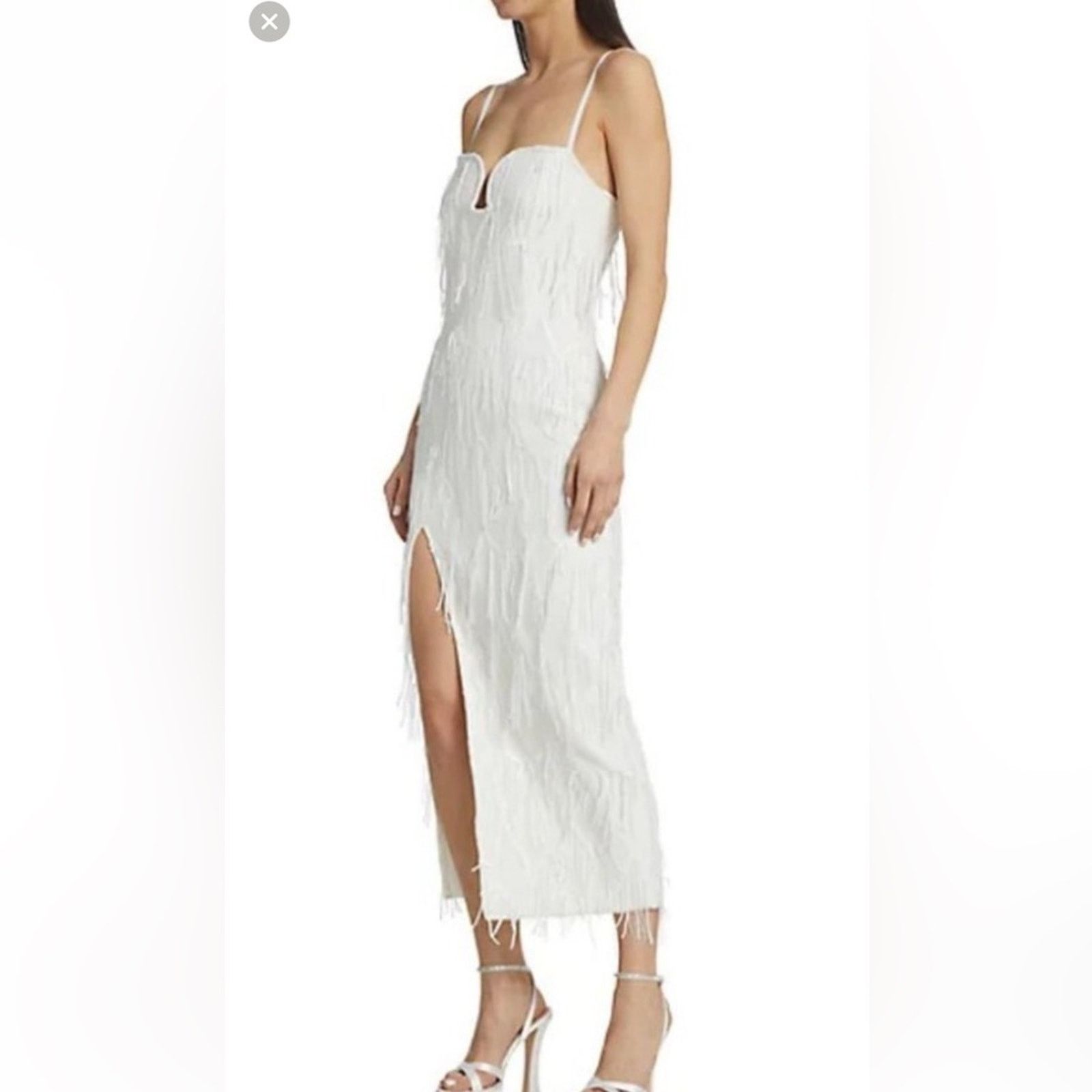 ELLIATT NWT Elliatt $330 Judith Fringe Sequin Dress Size S Size S / US 4 / IT 40 - 6 Thumbnail