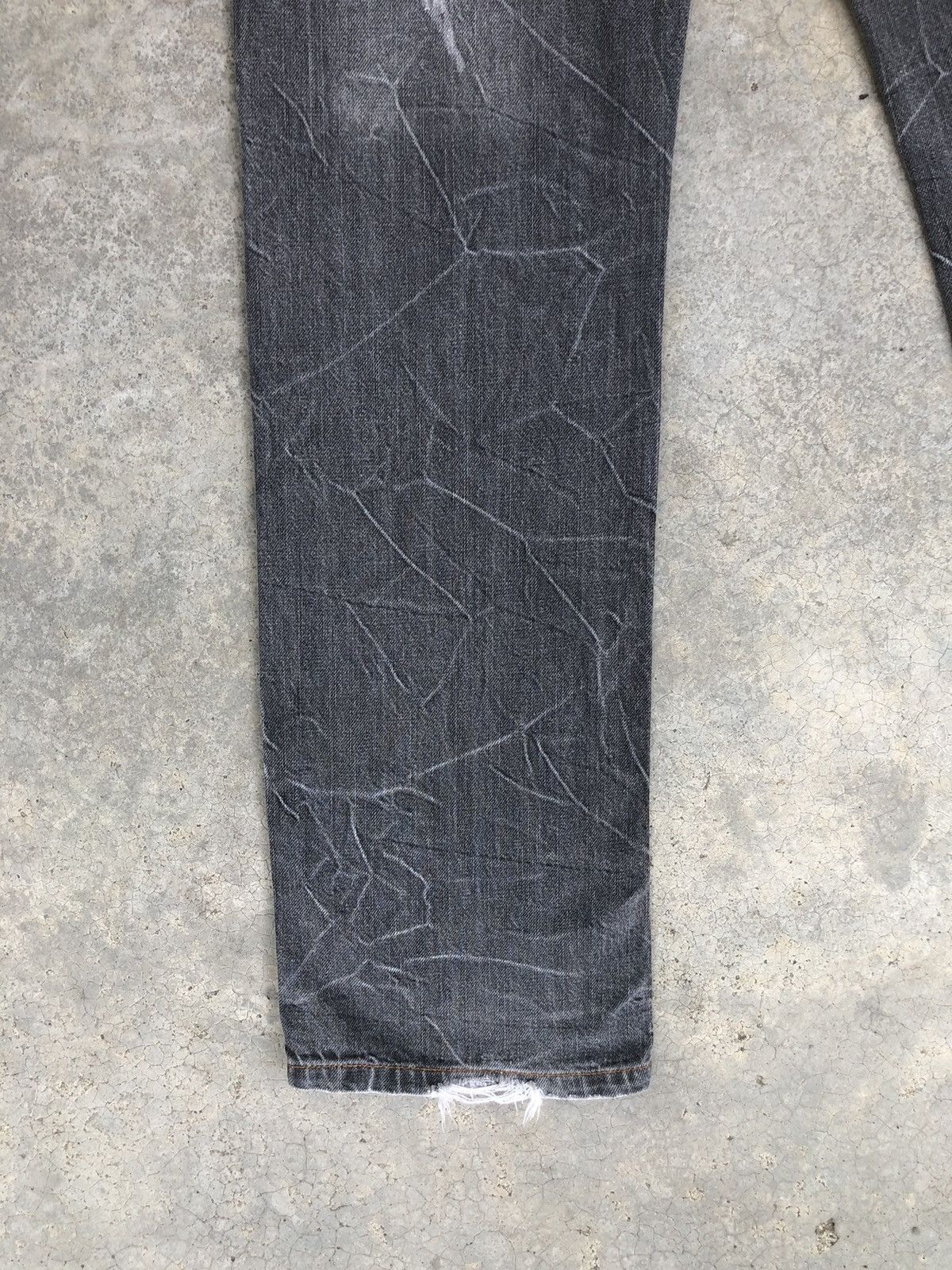 Hysteric Glamour Japanese Nylaus Flared Jeans Distressed Jeans Size US 31 - 11 Thumbnail