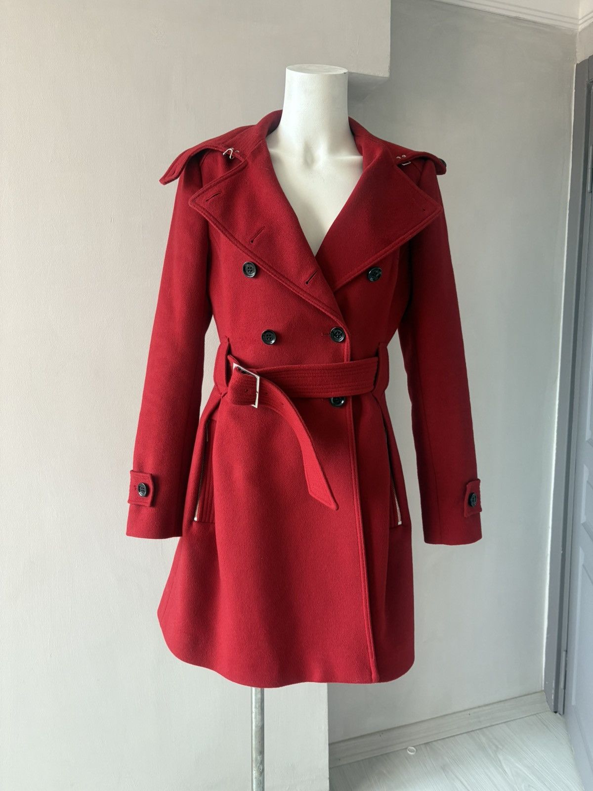 Karen Millen Karen Millen wool coat Size L / US 10 / IT 46 - 4 Thumbnail